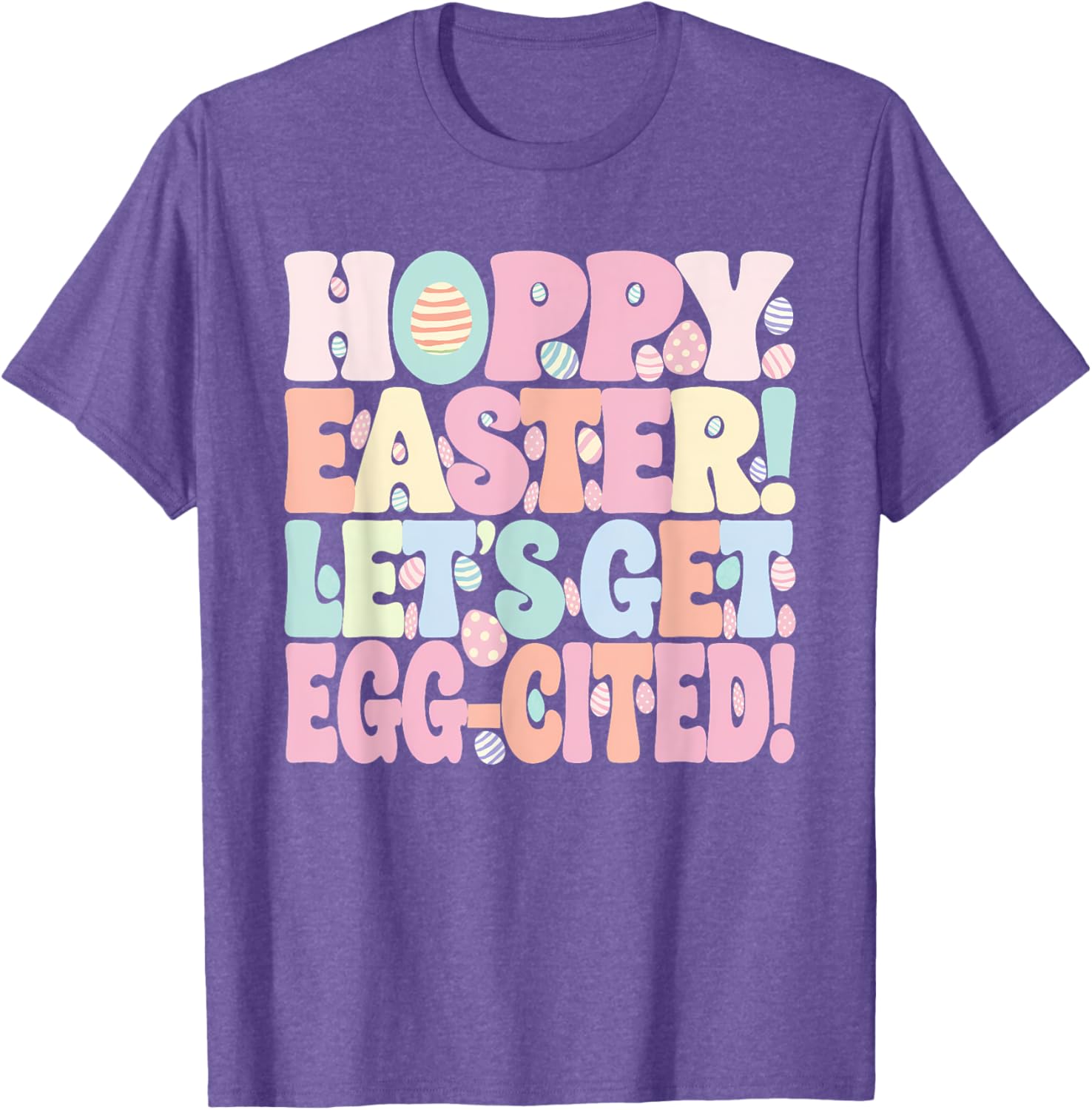 Funny Hoppy Easter Egg-cited T-Shirt for Festive Celebrations - 5