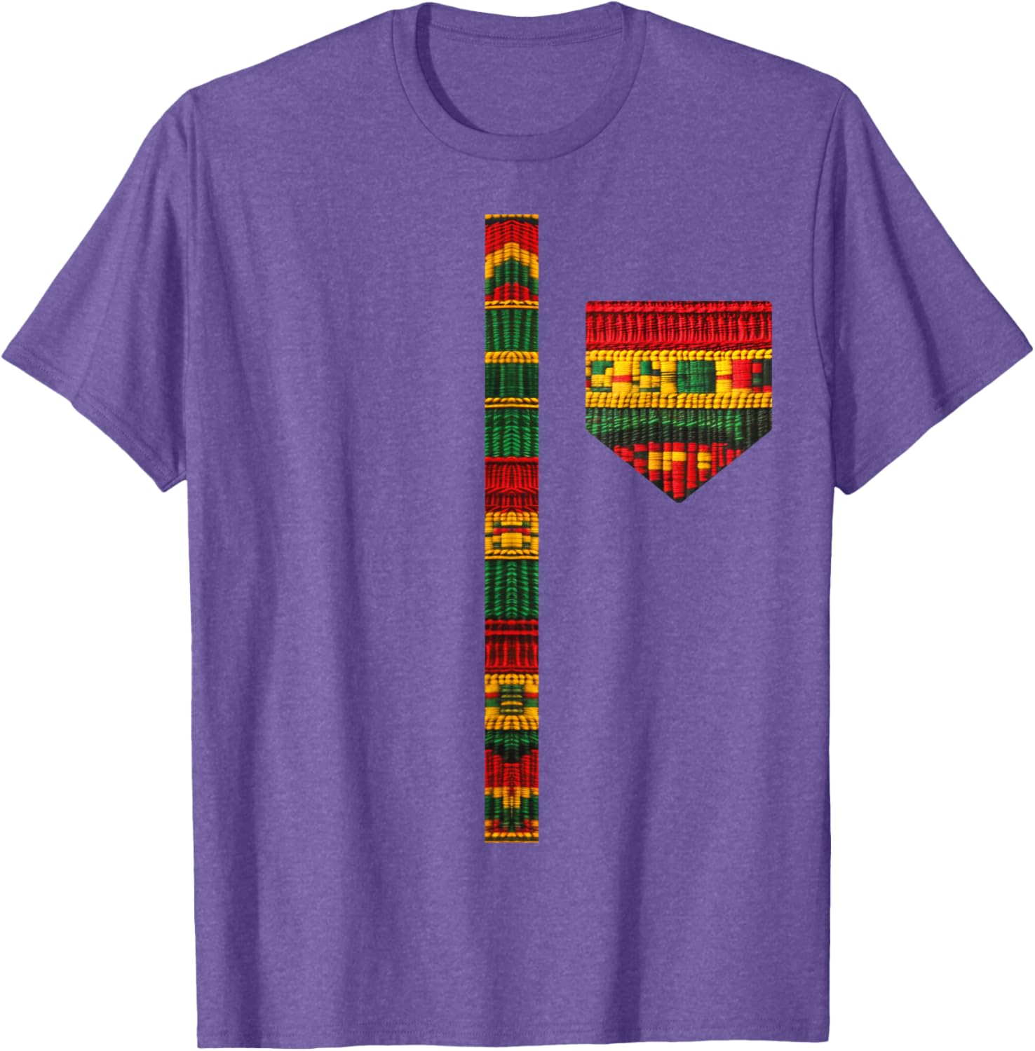 Stylish African Print Dashiki Kente Art T-Shirt for Men and Boys - 23
