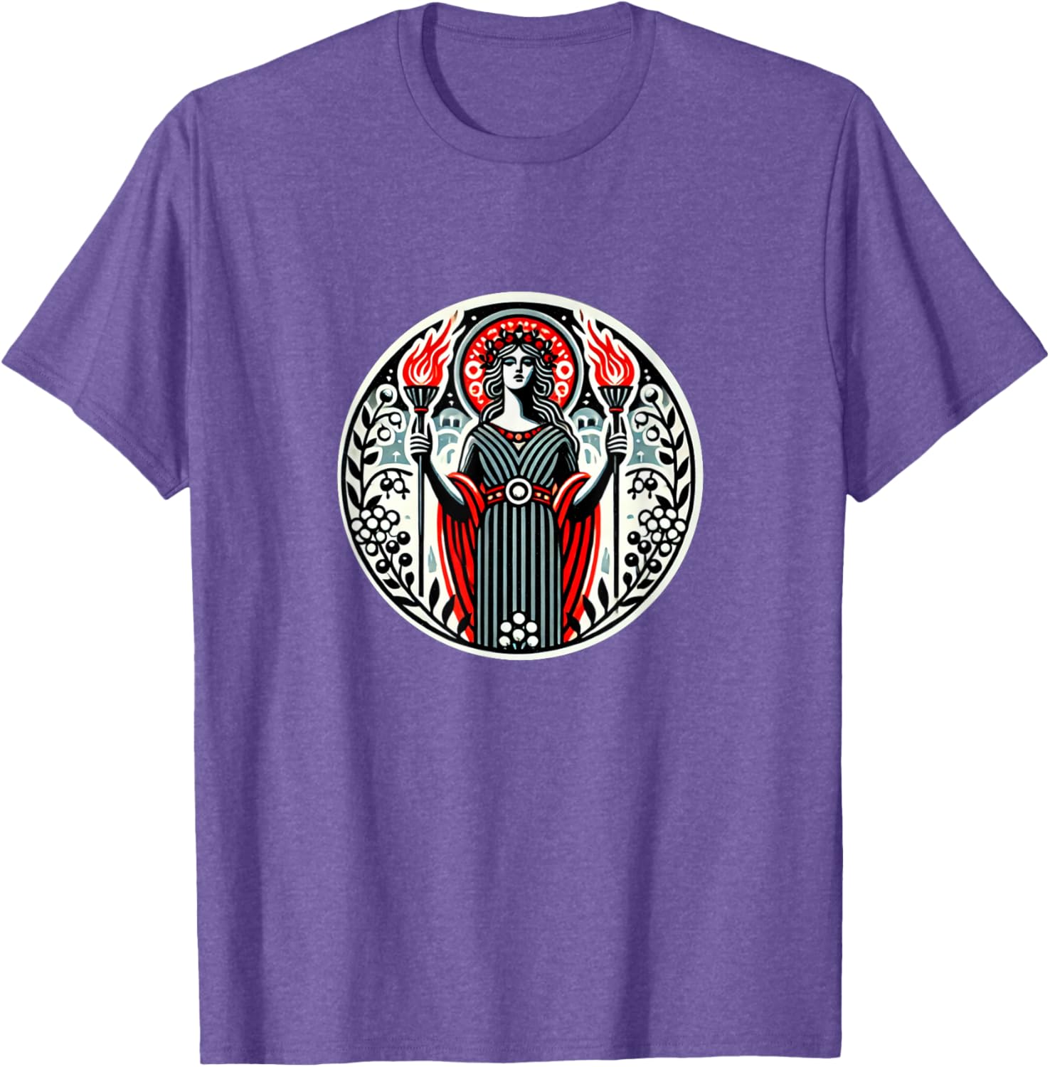 Hecate Goddess Illustration Crone T-Shirt for Unique Style Lovers - 3