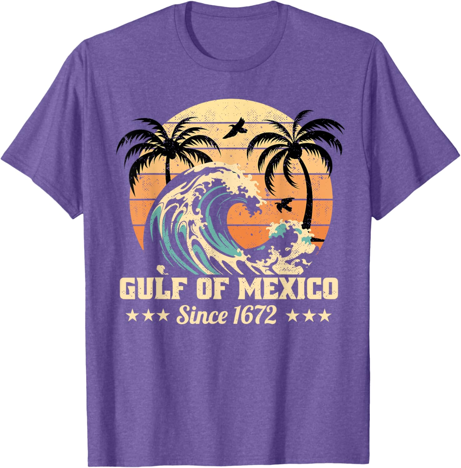 Vintage Gulf of Mexico T-Shirt Since 1672 Stylish and Unique Apparel - 13