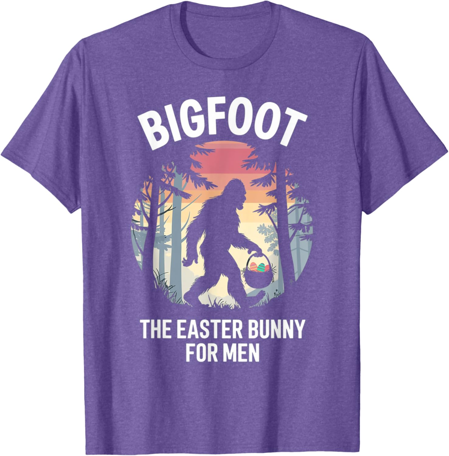 Funny Bigfoot Easter Bunny T-Shirt for Unique Holiday Style - 5