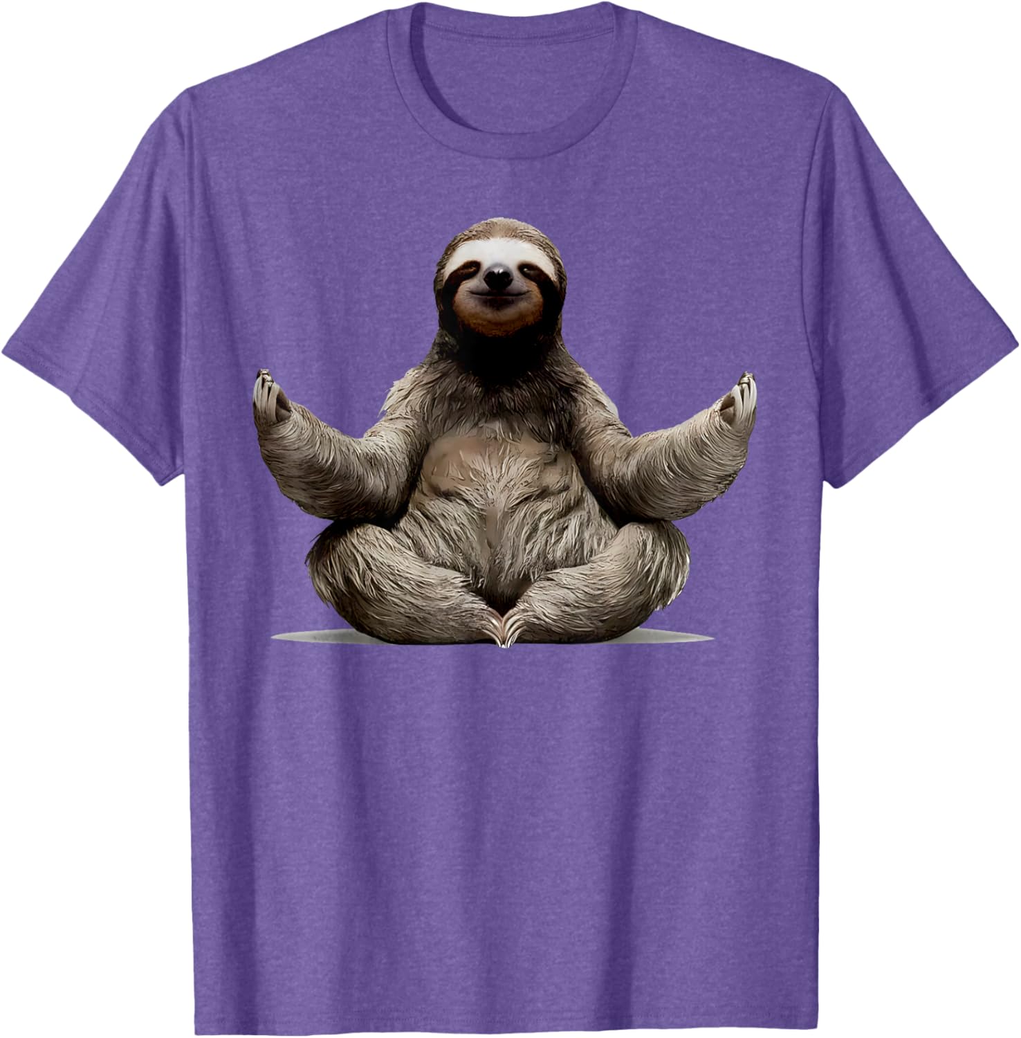 Sloth Yoga Namaste T-Shirt for Men and Women - Zen Buddha Meditation Wear - 9