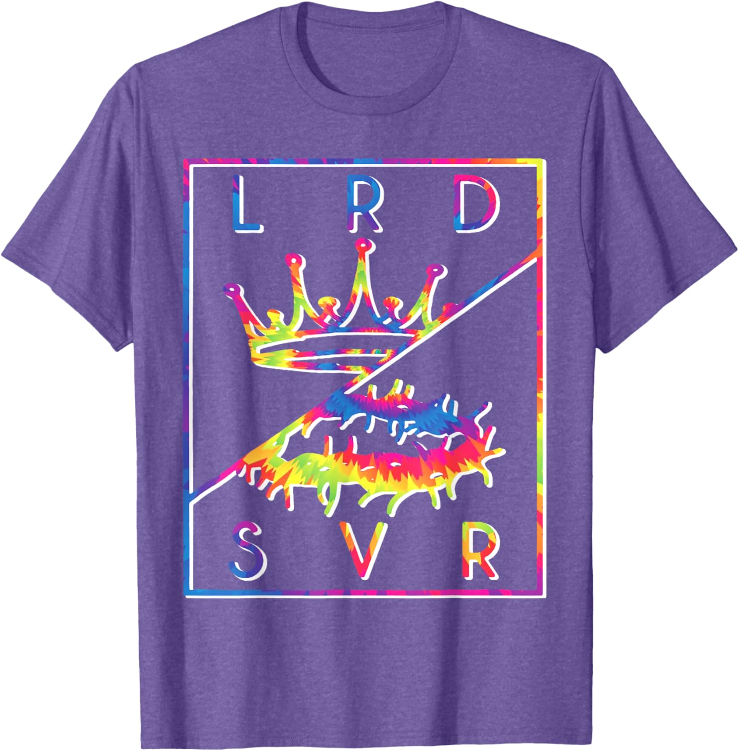 Vintage Tie Dye Retro Jesus Graphic T-Shirt for Christian Fans - 4