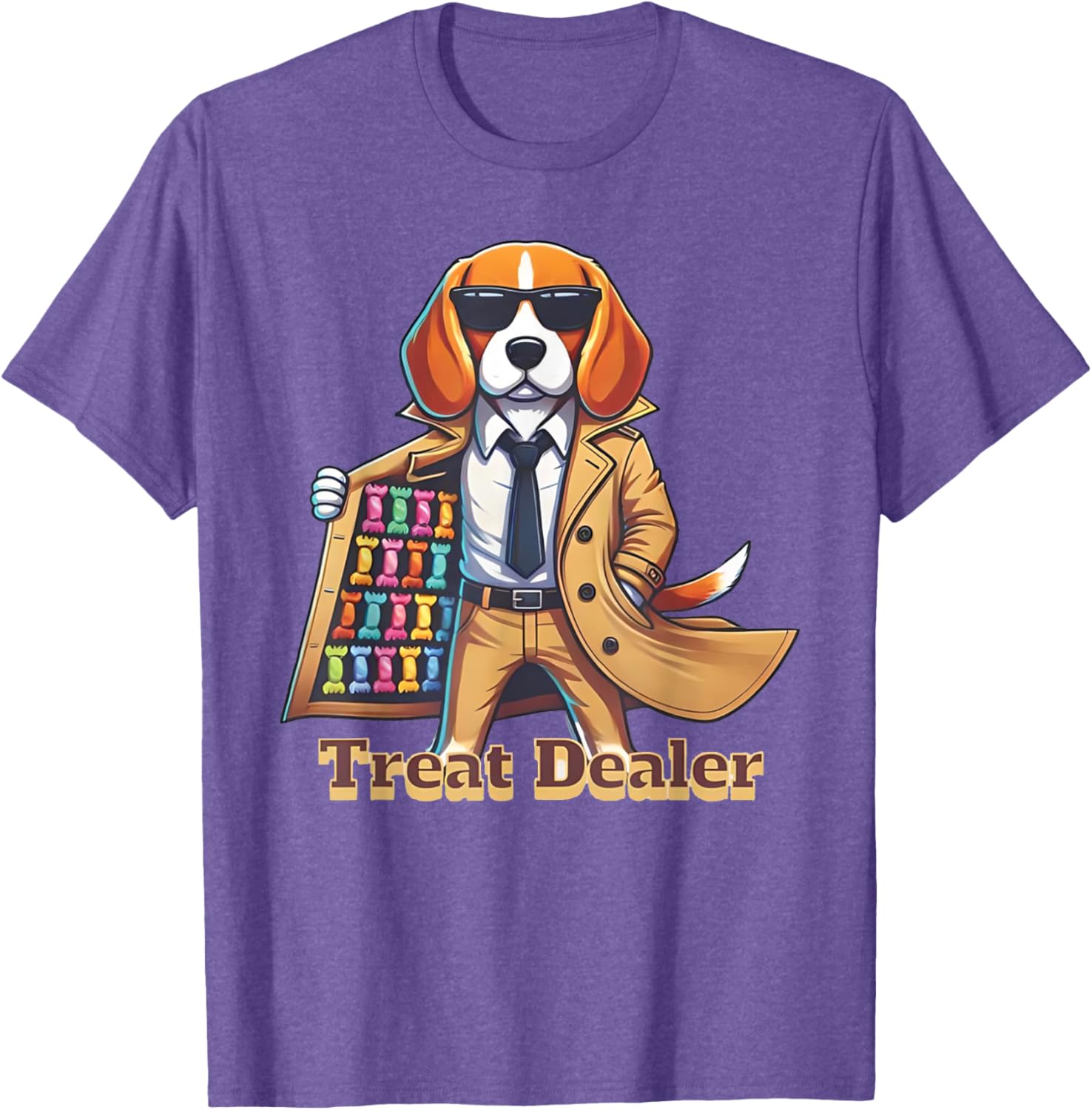 Funny Beagle Lover T-Shirt for Dog Treat Dealers - Perfect Gift for Dog Owners - 16