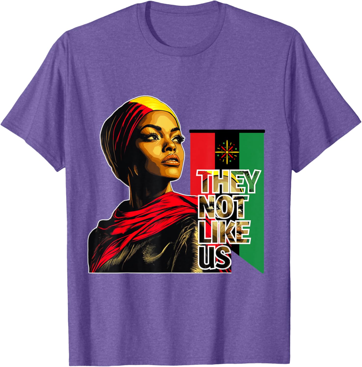 They Not Like Us Black History Month T-Shirt for Black Women - 10