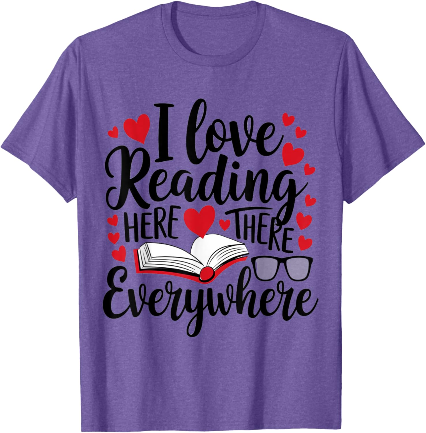Good Day to Read Book Across America Kids T-Shirt for Young Readers - 12
