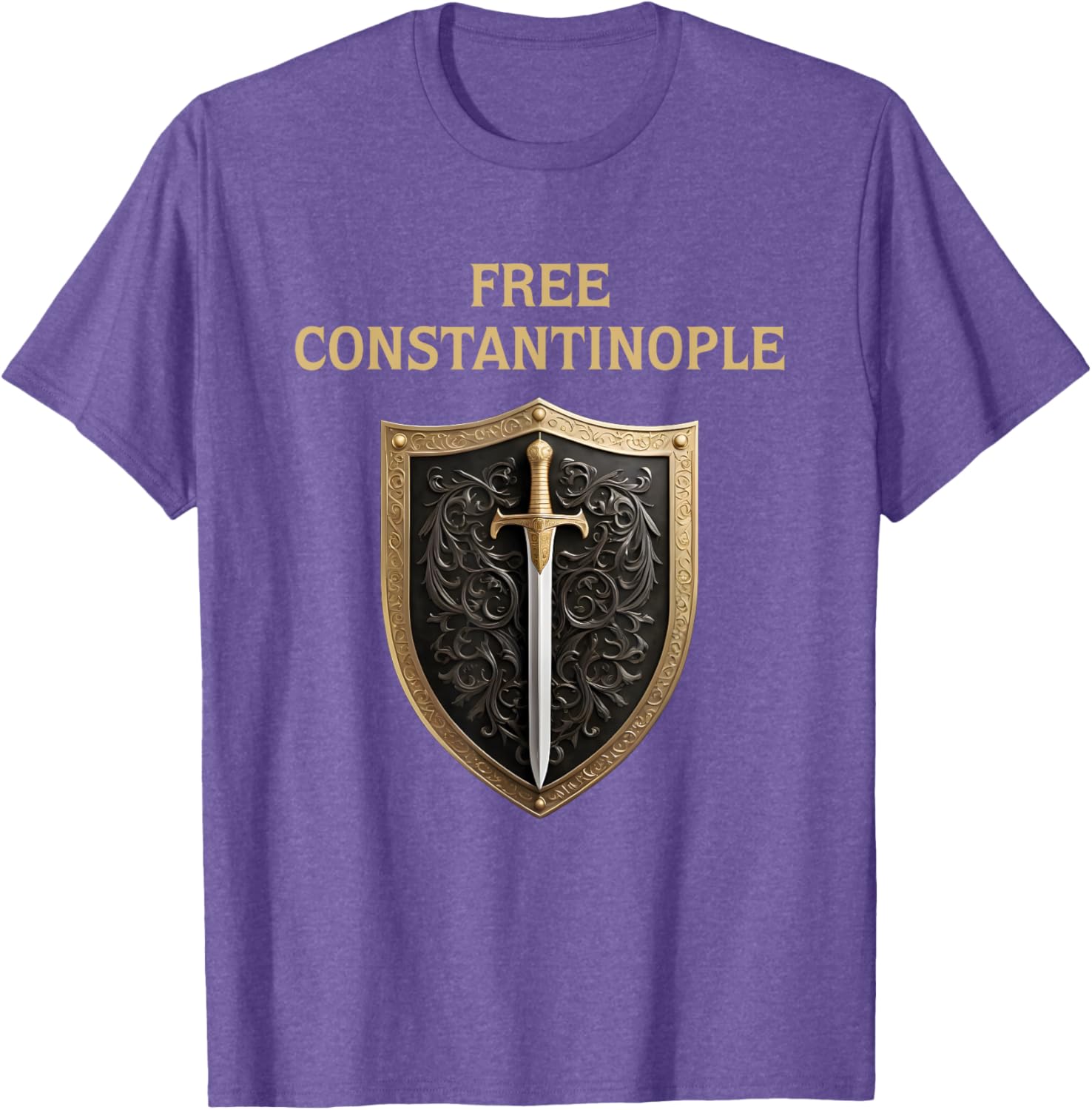 Free Constantinople T-Shirt Celebrating Eastern Roman History and Culture - 18