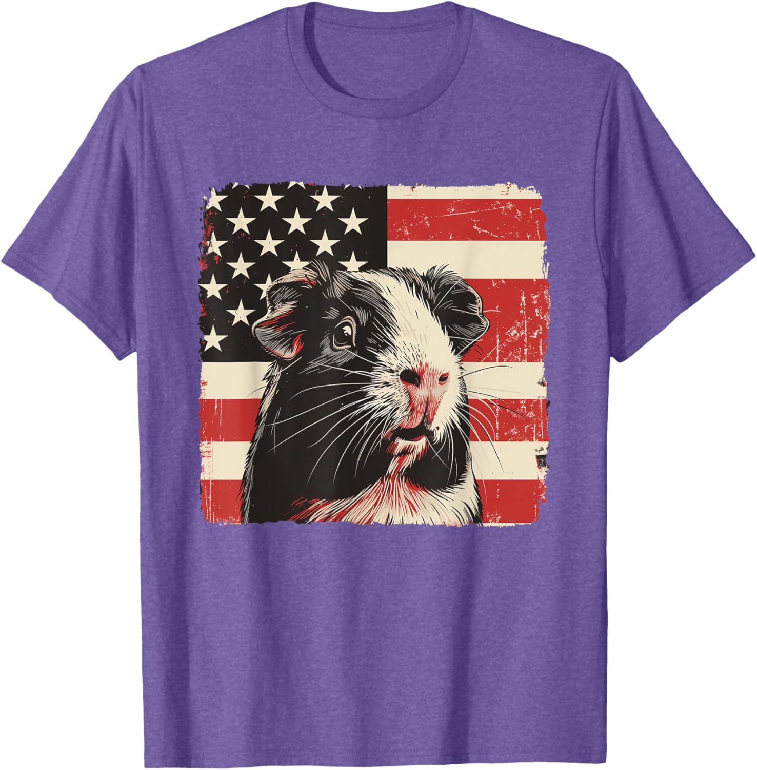 Patriotic Guinea Pig 4th of July T-Shirt for Boys and Kids - 26