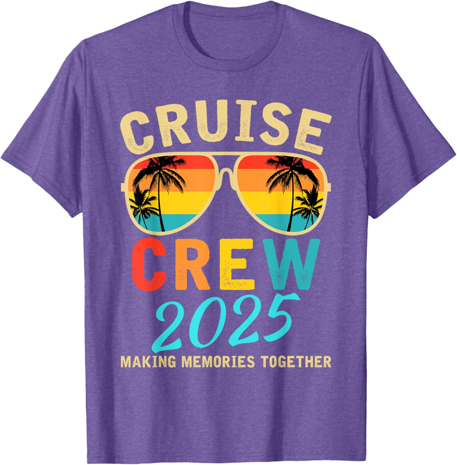 Cruise Crew 2025 Summer Vacation Funny Matching Group T-Shirt - 3