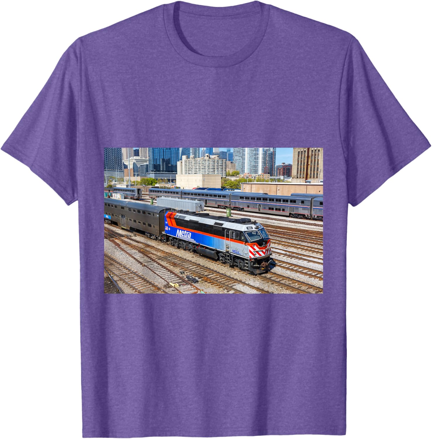 Metra 192 At Union Station T-Shirt Perfect for Commuters and Fans - 7
