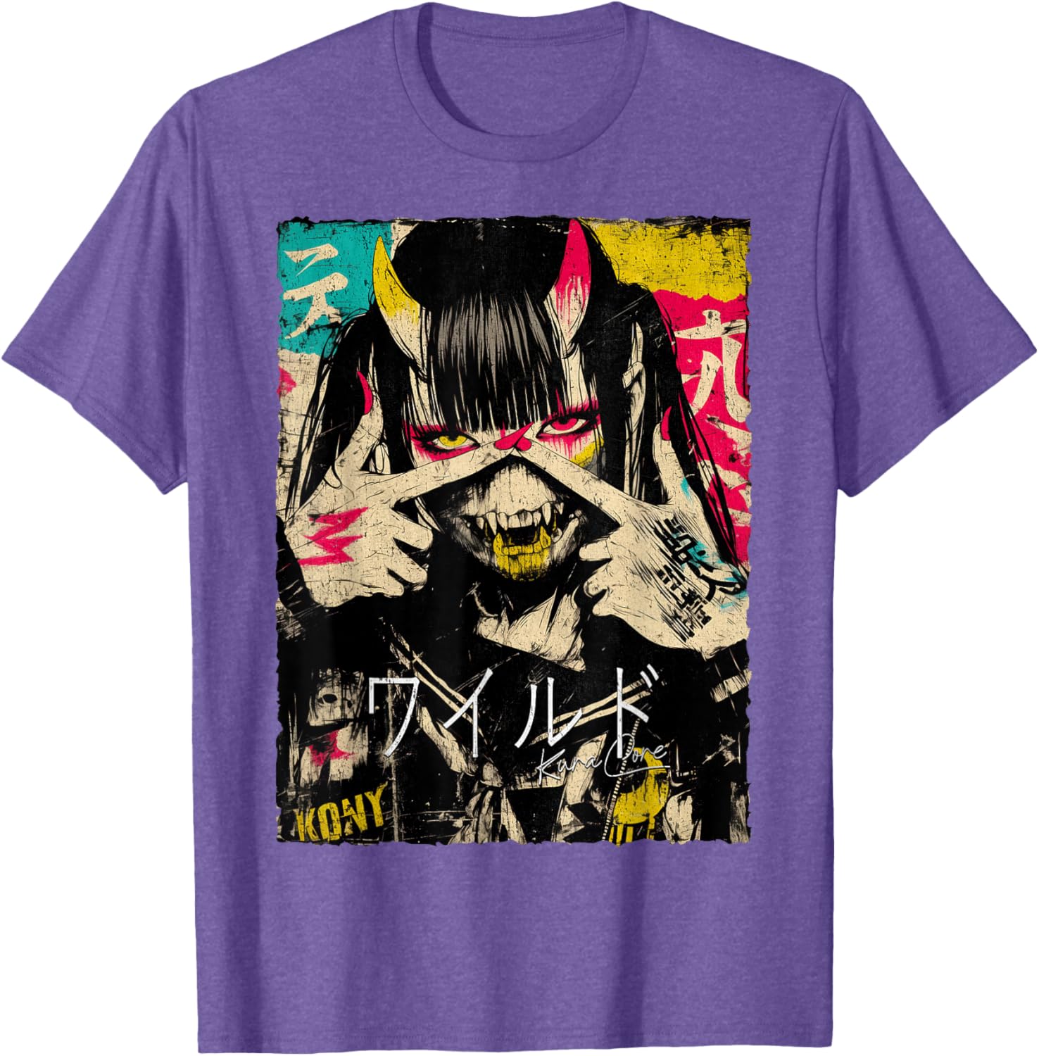 Japanese Cyberpunk Y2K Retro Techwear Anime T-Shirt for Street Style - 14