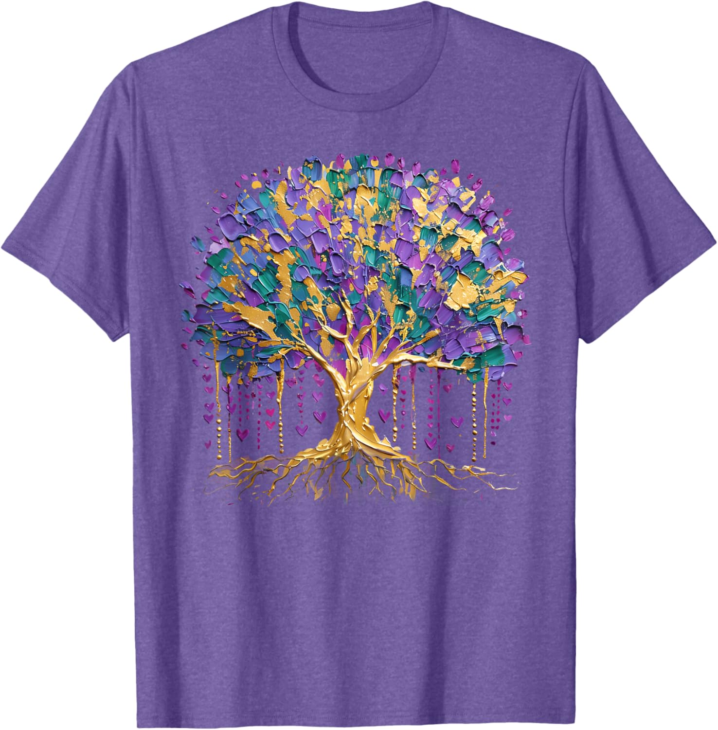 Mardi Gras Bead Tree Festival T-Shirt for Men and Women 2025 - 7