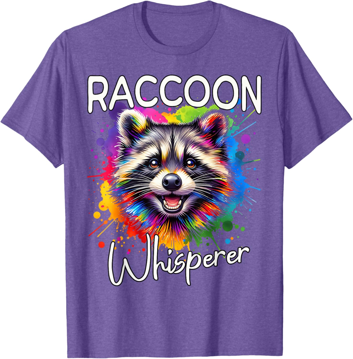 Cute North American Raccoon Whisperer T-Shirt for Animal Lovers - 19