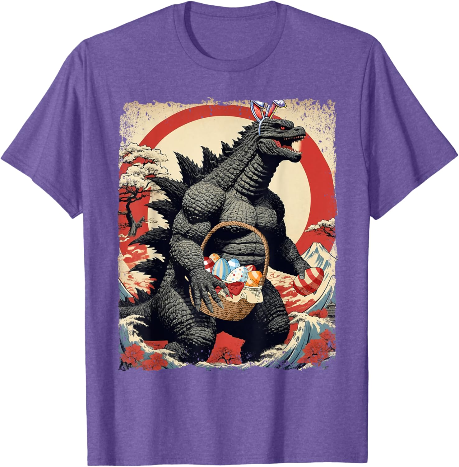 Kaiju Easter Vintage Shirt for Kids featuring Monster Eggs T-Shirt - 18