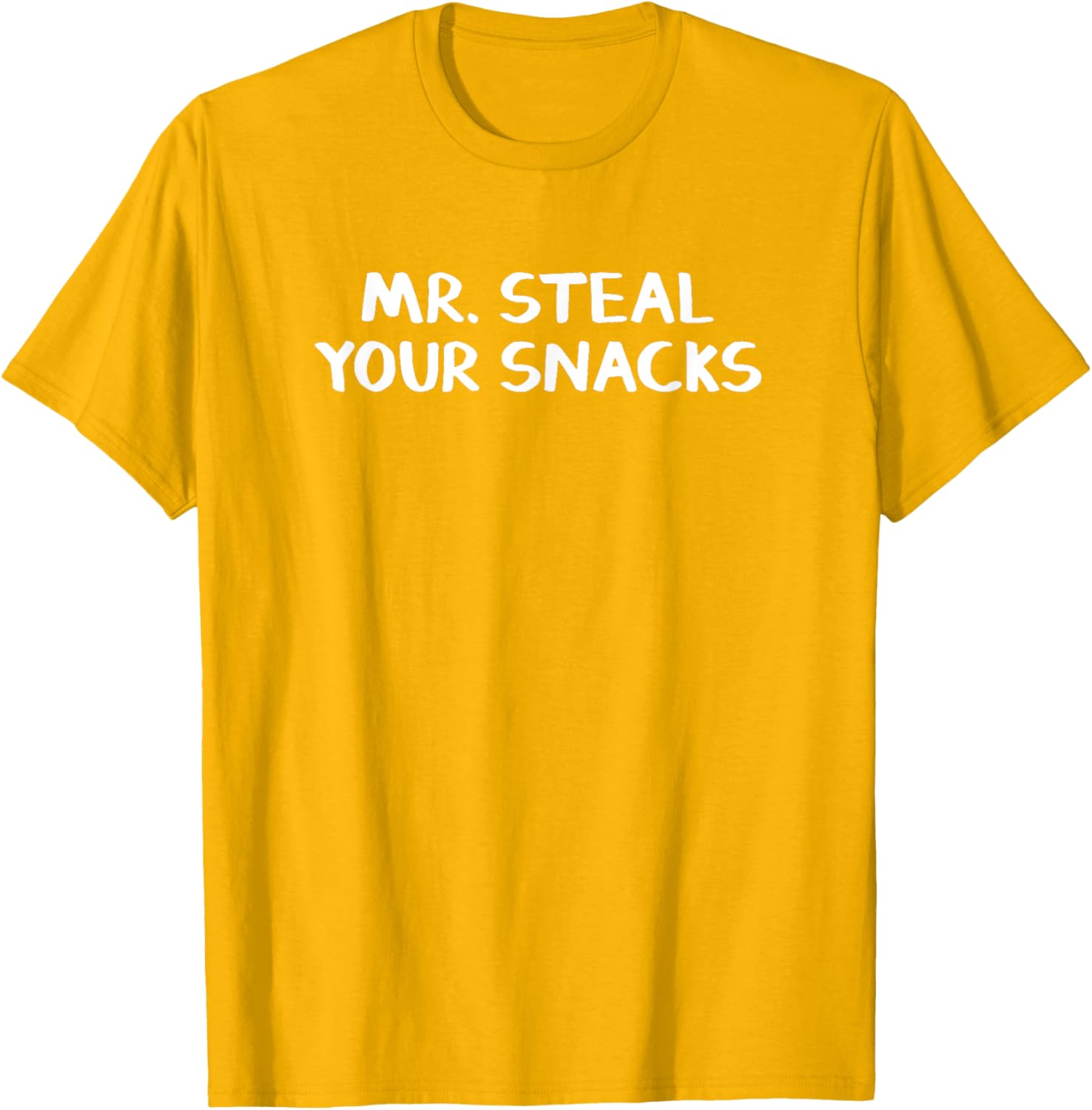 Mr Steal Your Snacks T-Shirt Fun Graphic Tee for Snack Lovers - 6