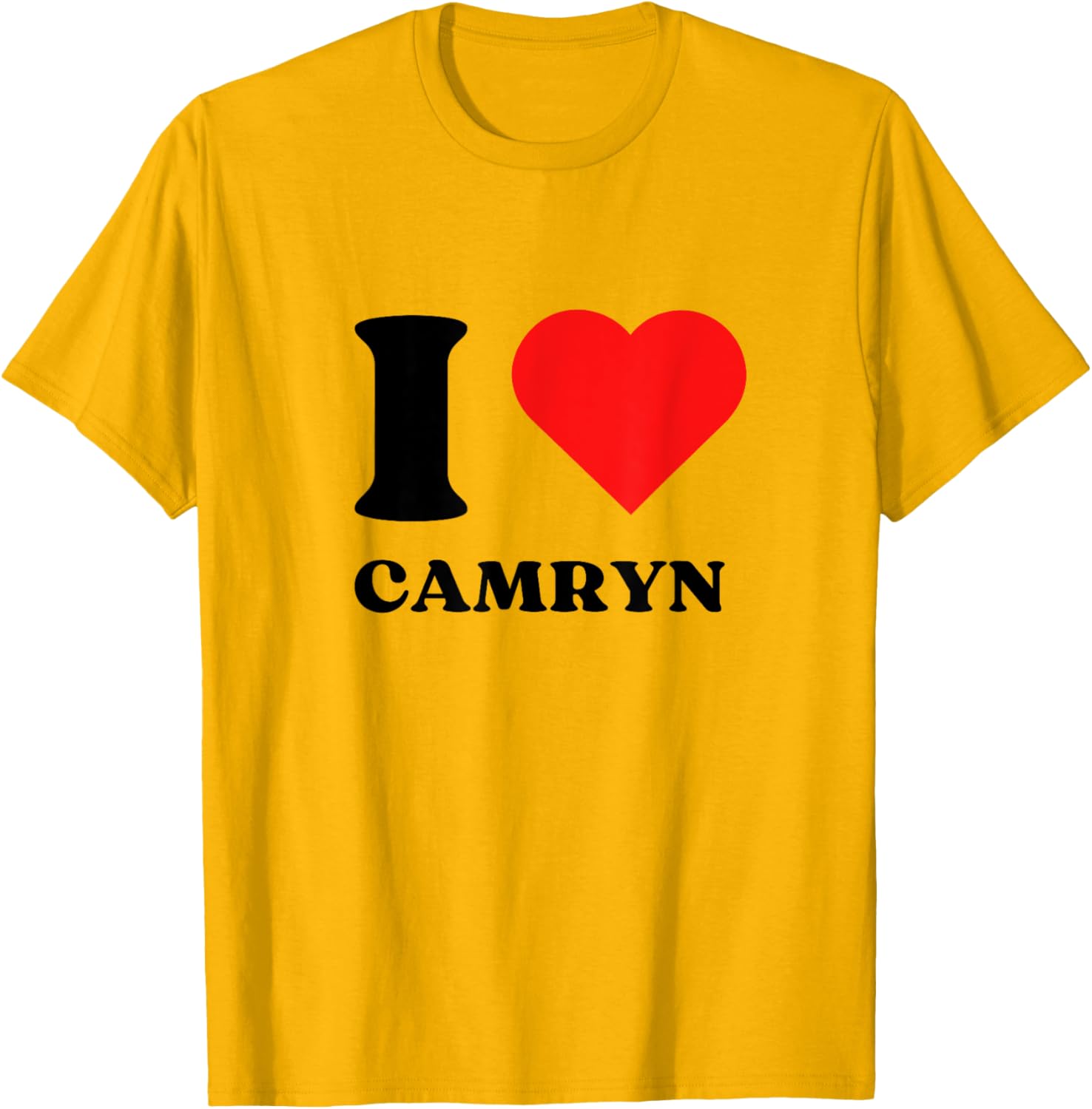 I Love Camryn Y2K Valentine's Day T-Shirt for Trendy Fashion Lovers - 8
