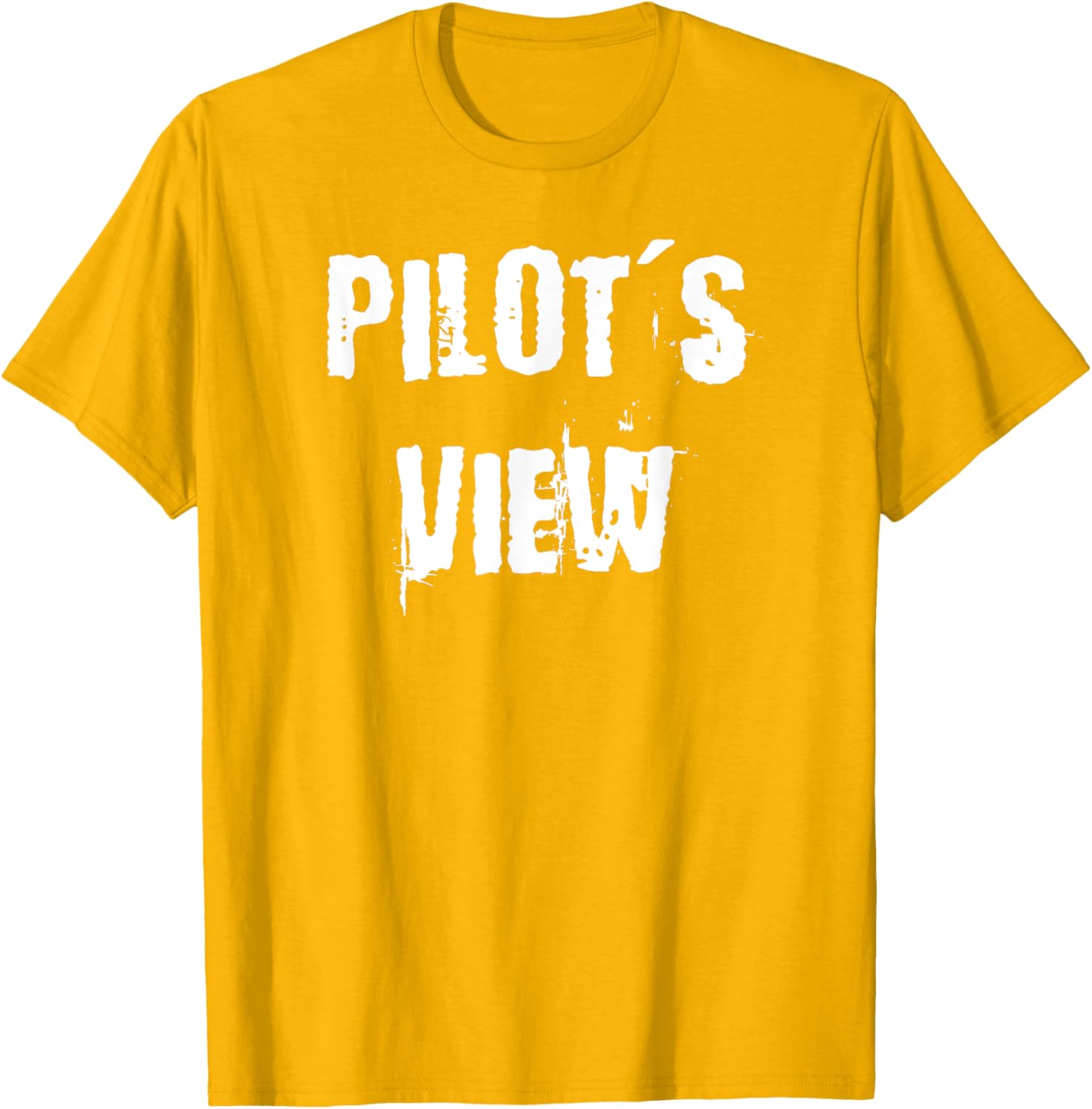 Pilot's View T-Shirt for Aviation Lovers - Stylish and Comfortable Tee - 21