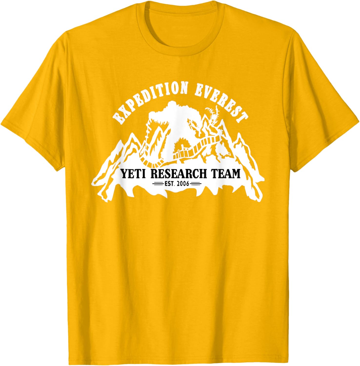Mountain Lovers Expedition Everest Animal Theme Park Trip T-Shirt - 6