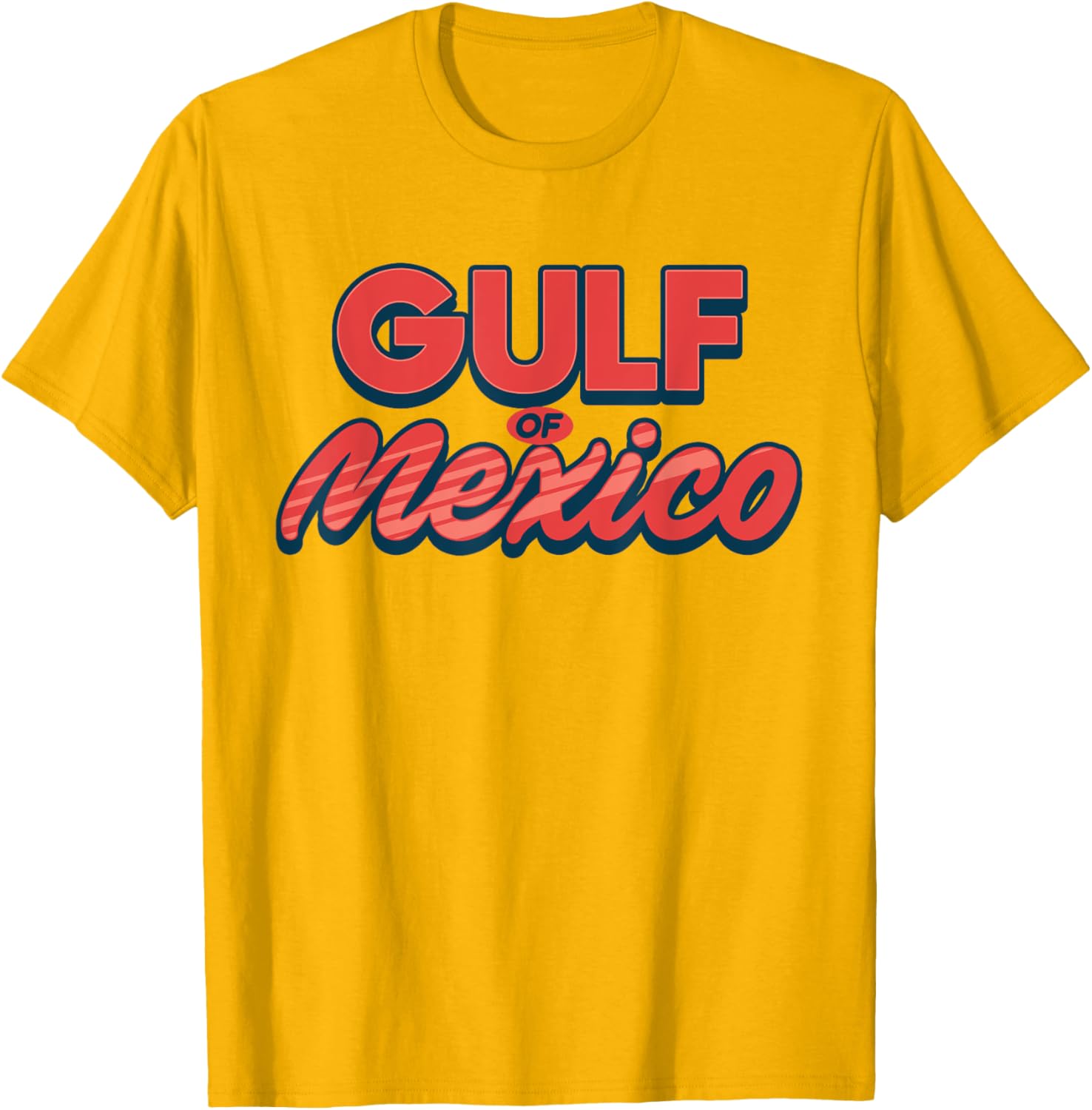 Gulf of Mexico Vintage Beach Vibes T-Shirt for Summer Fun - 19