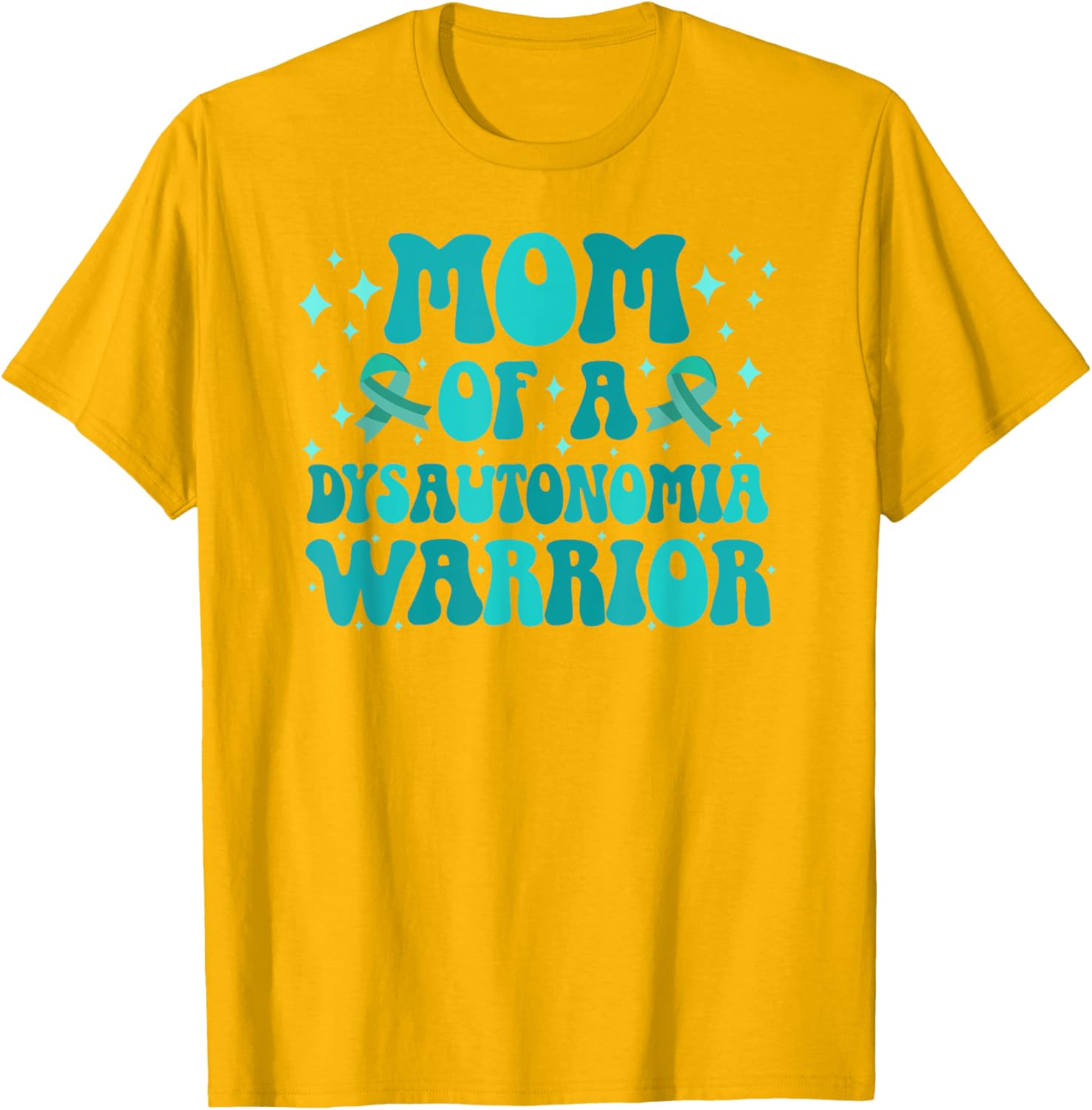 Groovy Dysautonomia Mom T-Shirt for Proud Mothers of Warriors - 13