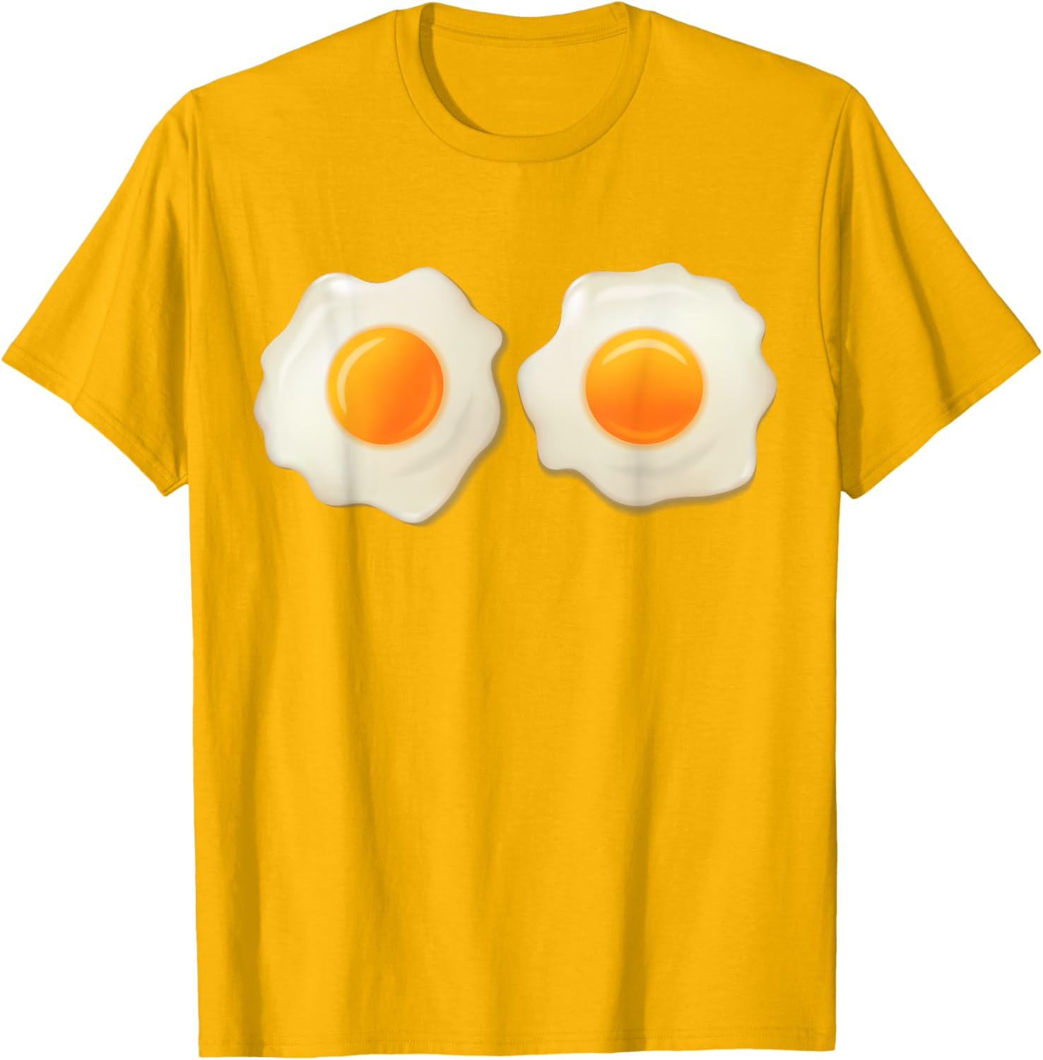 Double Fried Eggs Sunny Side Up T-Shirt for Food Lovers and Fun Apparel - 11