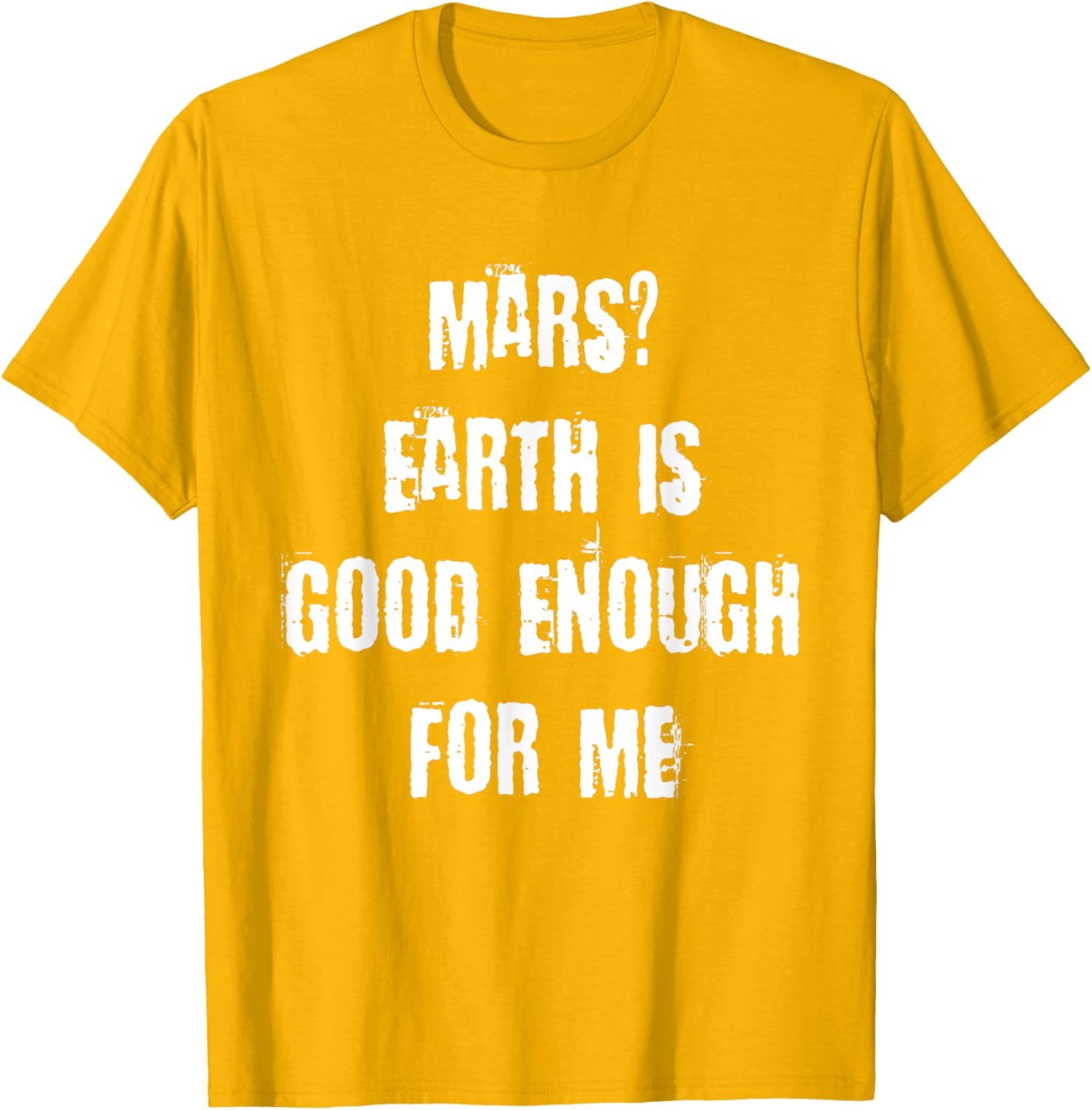 Funny Mars Earth T-Shirt for Space Lovers - Unique Casual Wear - 5