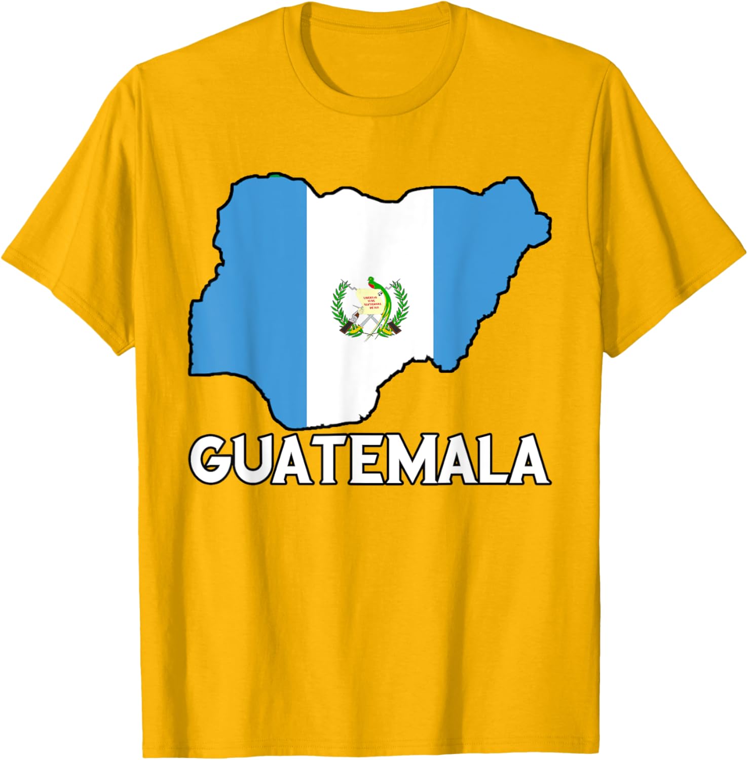 Guatemalan Pride T-Shirt with Flag Map for Cultural Connection - 2