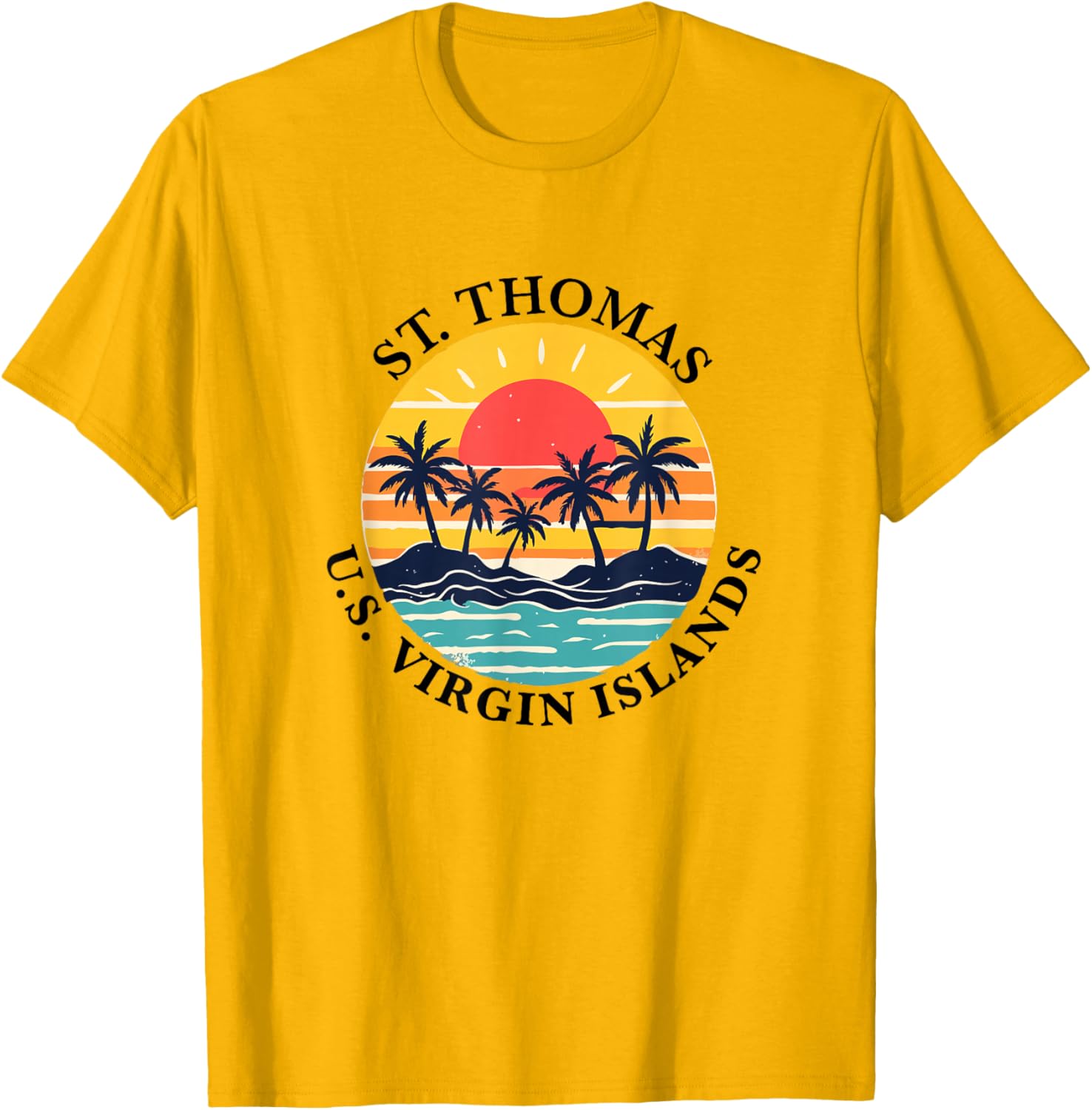 St. Thomas U.S.V.I. Souvenir Vacation T-Shirt for Island Lovers - 5