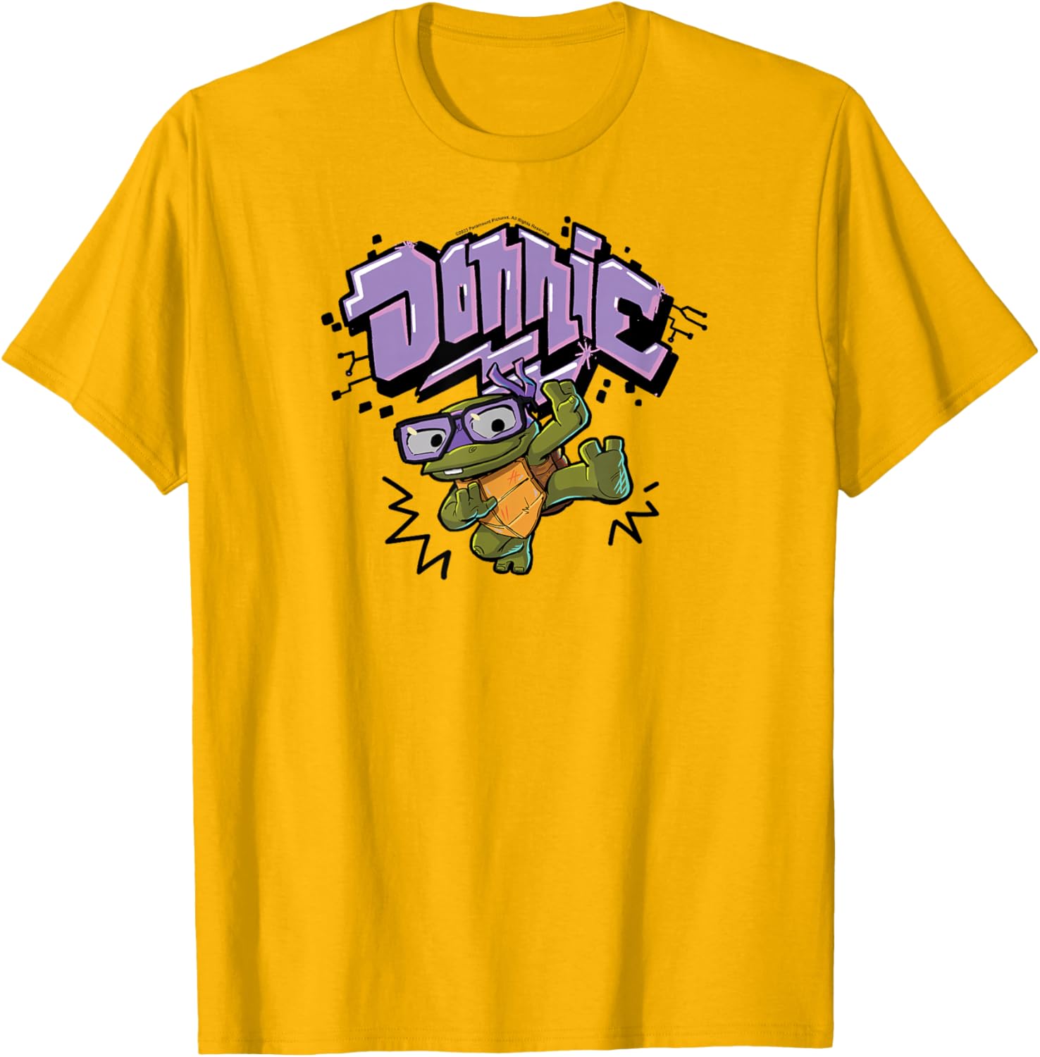 Adorable Teenage Mutant Ninja Turtles Baby Donnie T-Shirt for Kids - 2