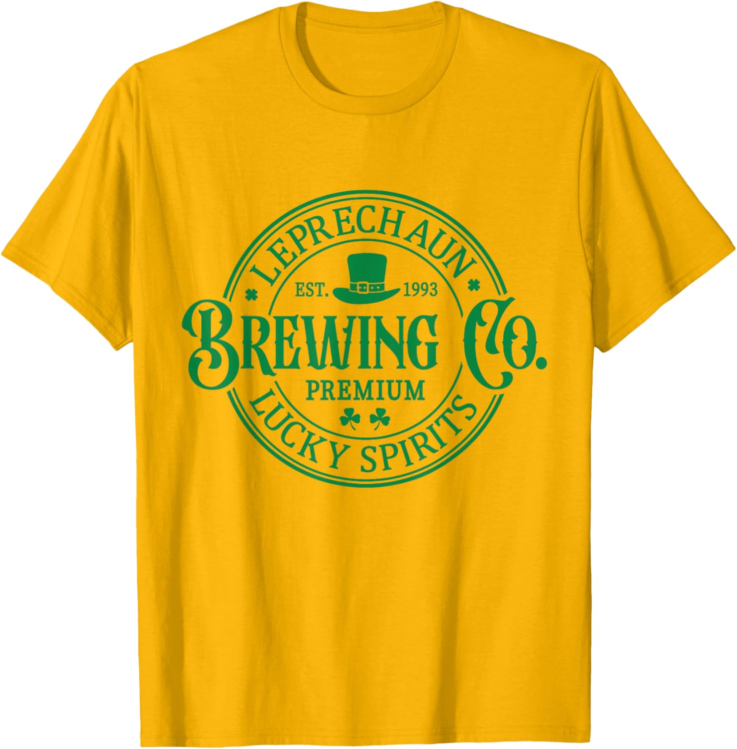 Leprechaun Brewing Co St. Patrick's Day T-Shirt for Festive Fun - 27