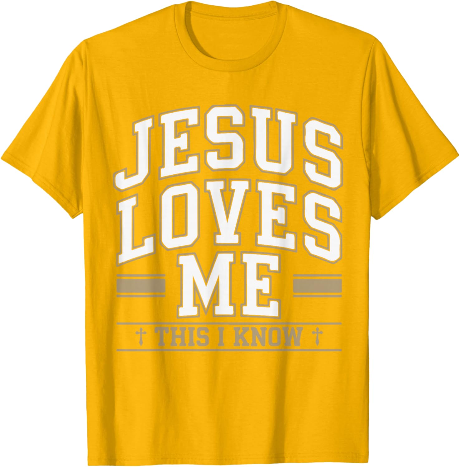 Jesus Loves Me This I Know T-Shirt for Christian Faith Fans - 13