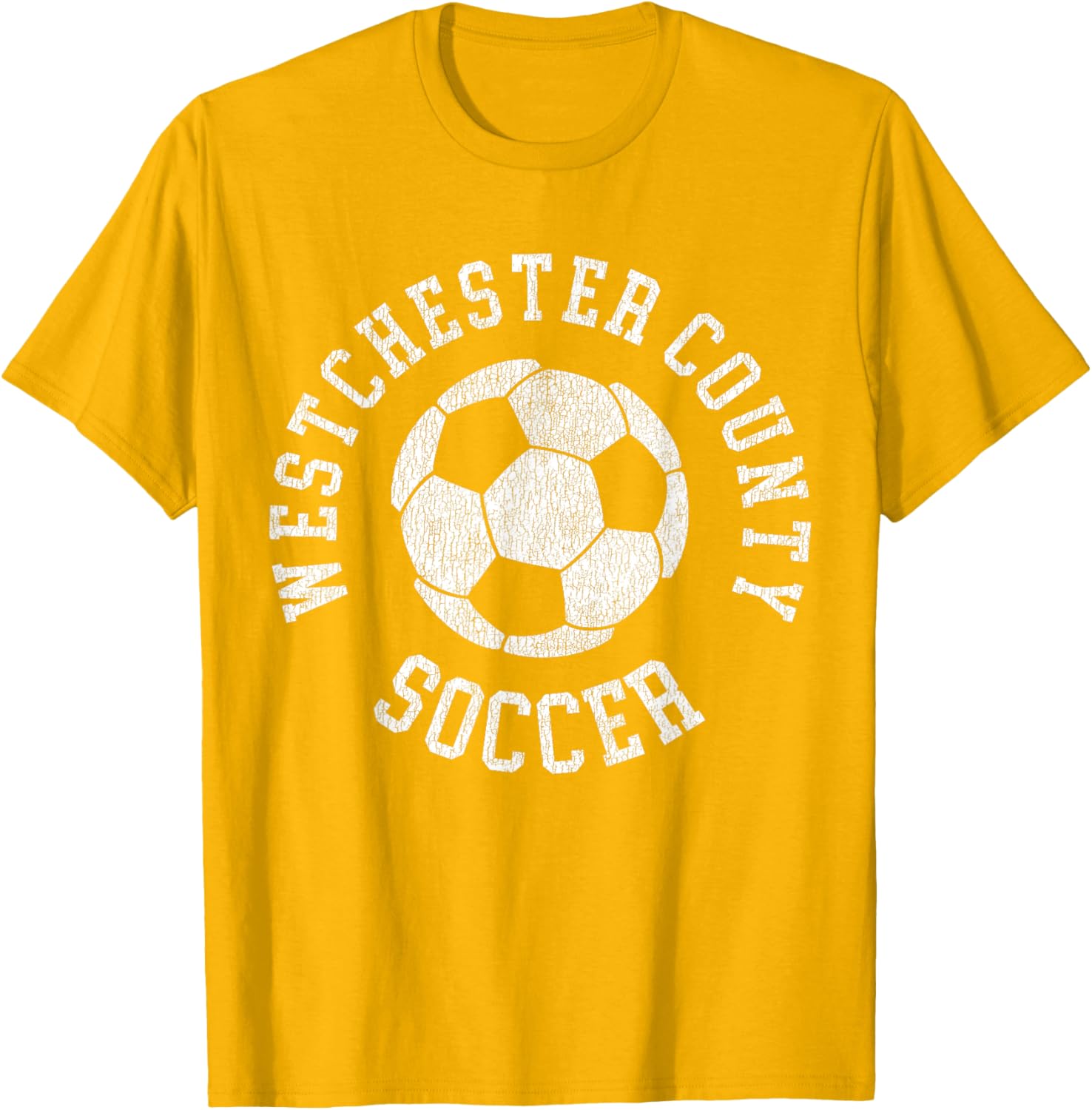 Westchester County Retro Distressed 90's Vintage Soccer T-Shirt - 27