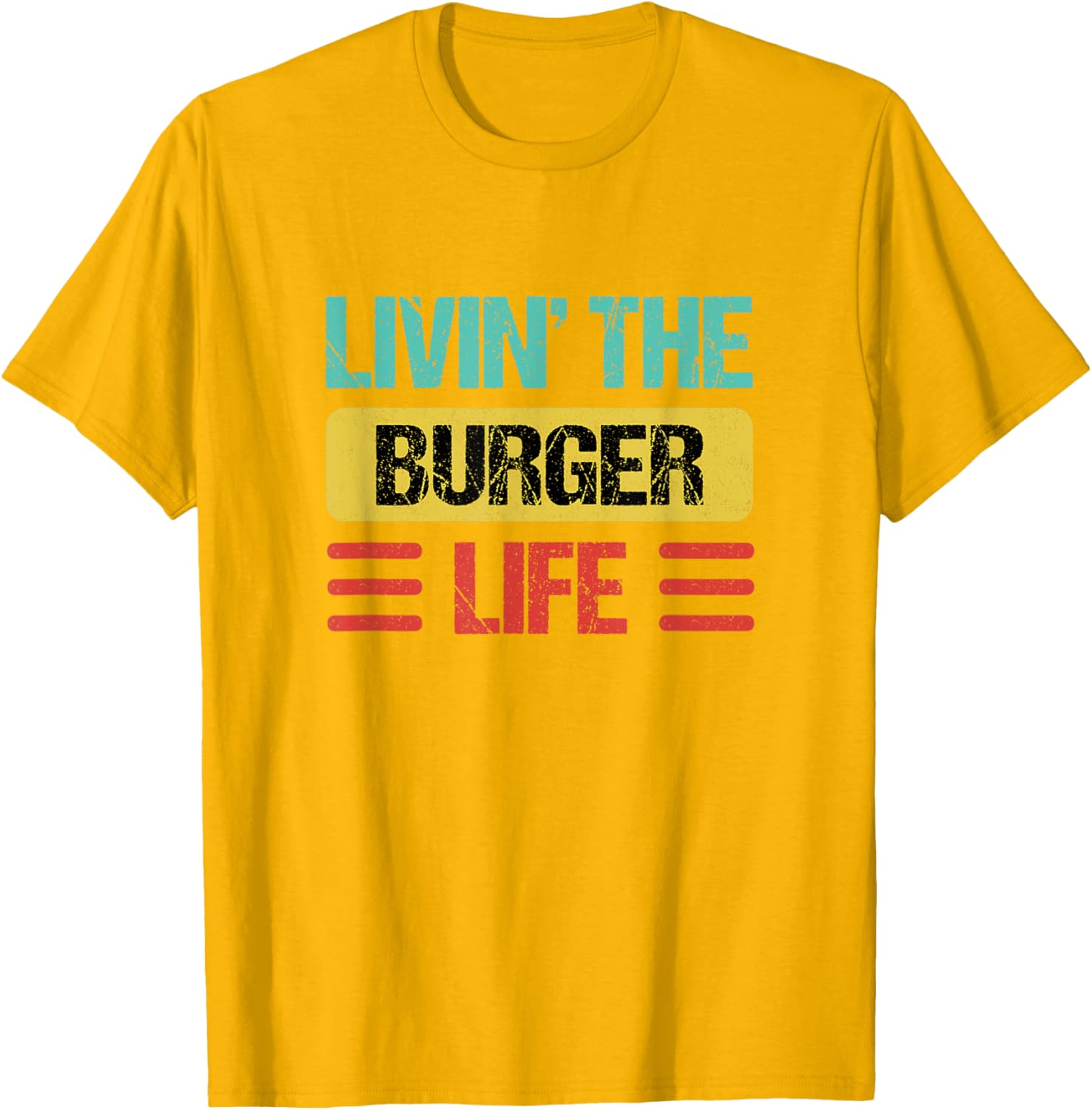 Funny Burger Name T-Shirt for Food Lovers - Casual Wear Tee - 22