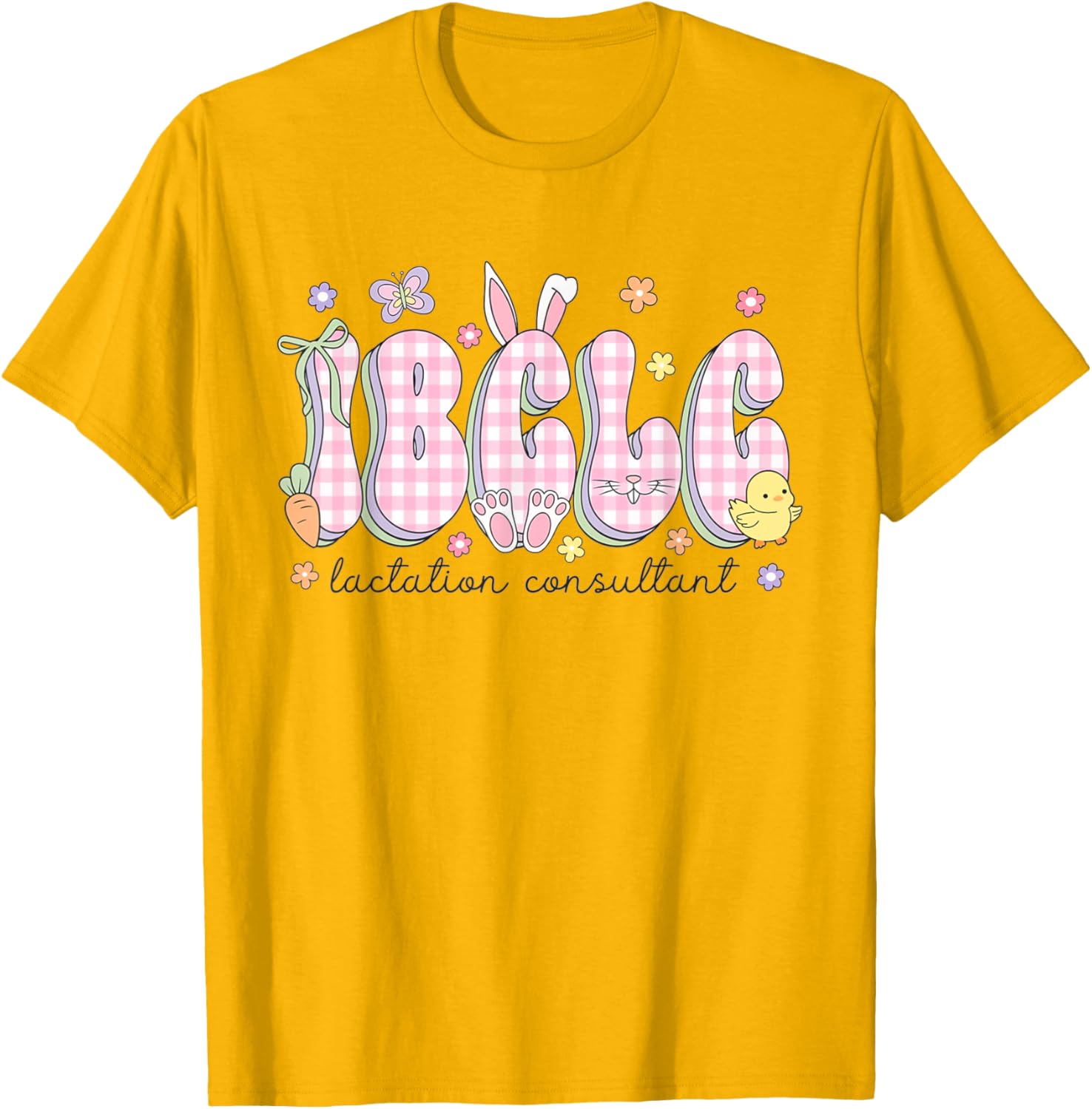 IBCLC Lactation Consultant Easter T-Shirt for Breastfeeding Education - 4