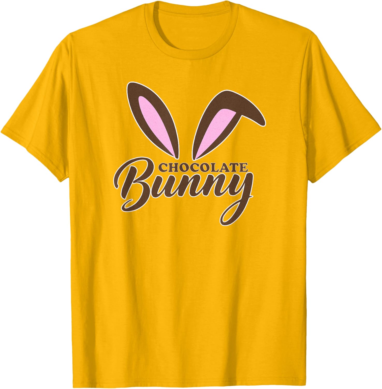 Cute Chocolate Bunny Easter Outfit T-Shirt for Kids and Adults - 5