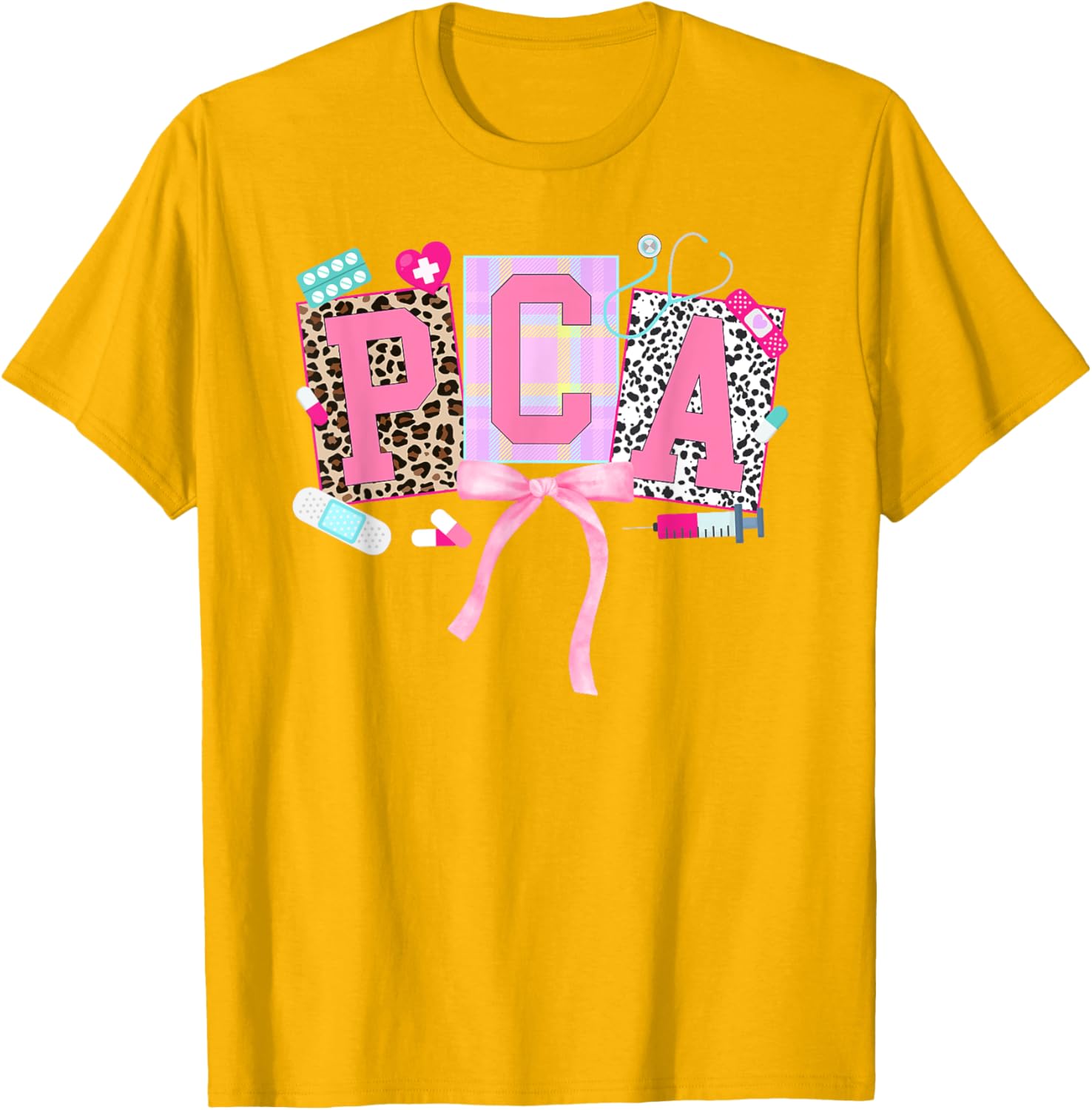 PCA Coquette Patient Care Assistant Nurse T-Shirt for Comfort and Style - 18