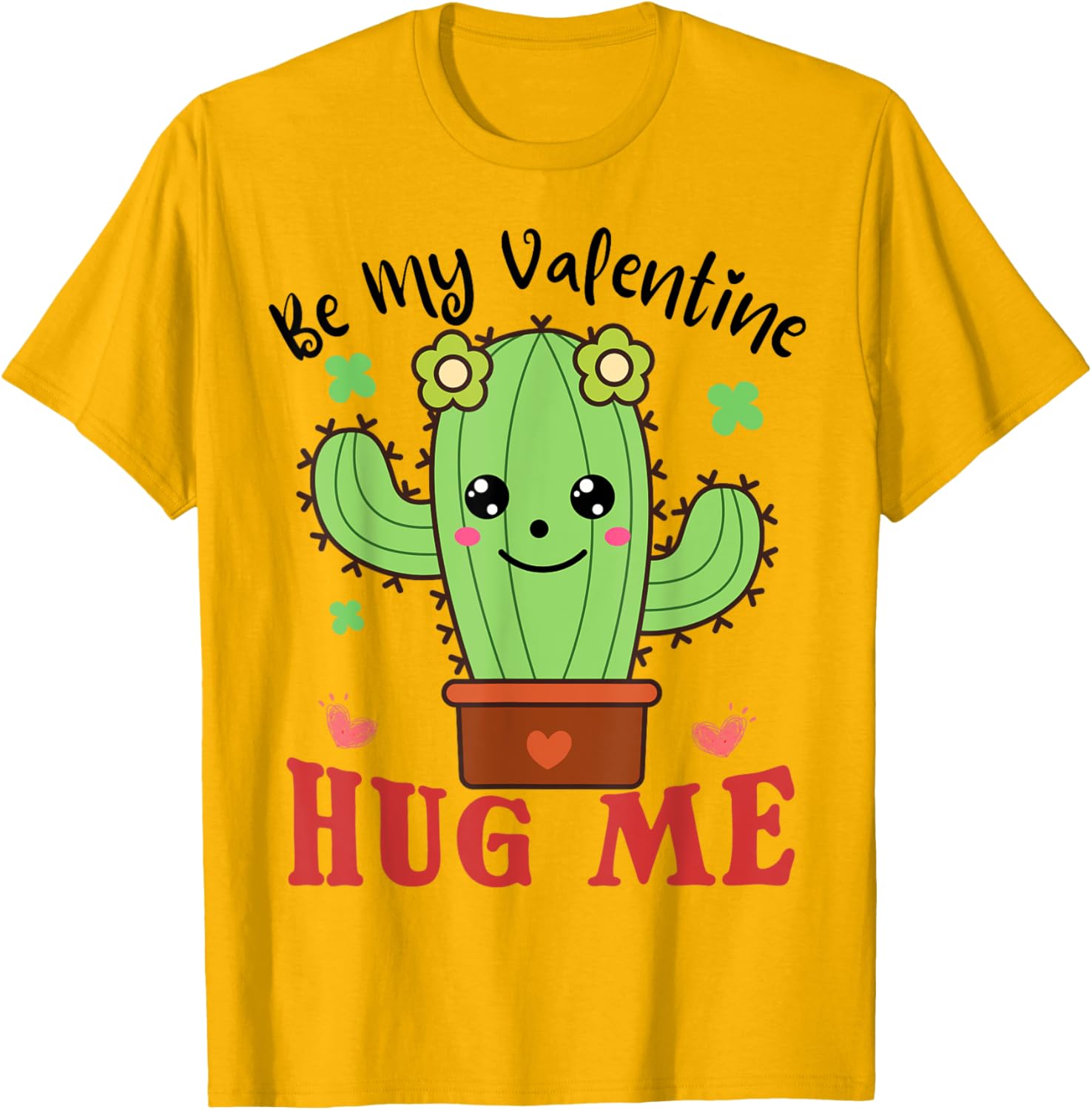 Funny Cactus Valentine's Day T-Shirt for Loving Couples - 8