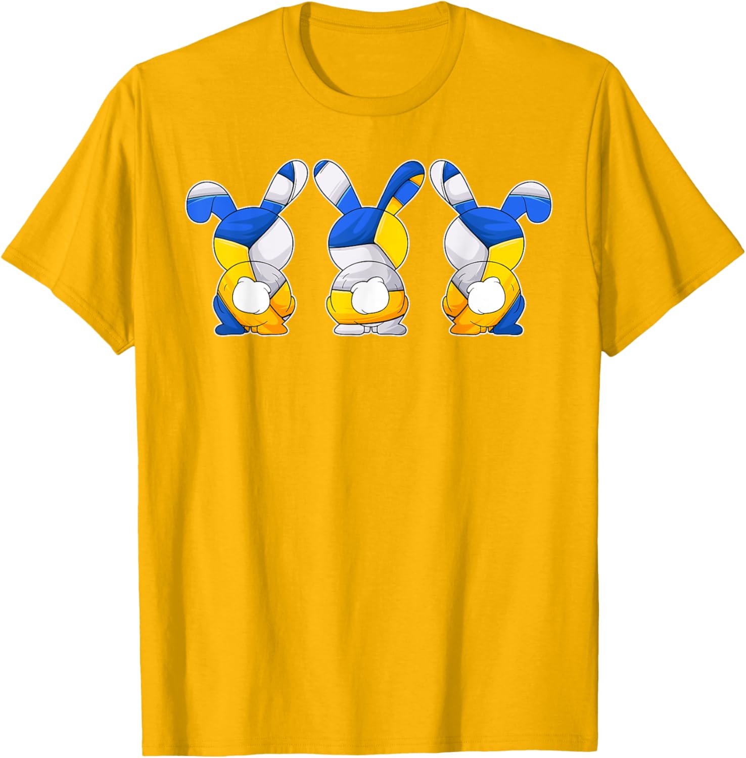 Funny Volleyball Easter Bunnies T-Shirt for Men and Boys Celebrating Easter - 6