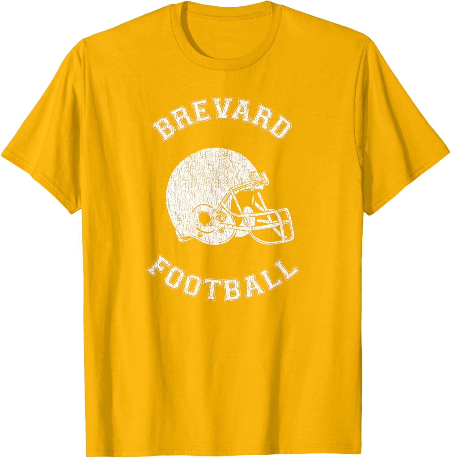 Brevard Retro 1980s Distressed Football P.E. Department T-Shirt - 7