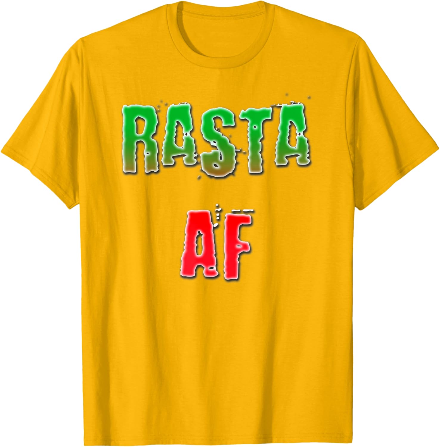 Rasta AF 3D T-Shirt for Unique Style in Clothing and Accessories - 17