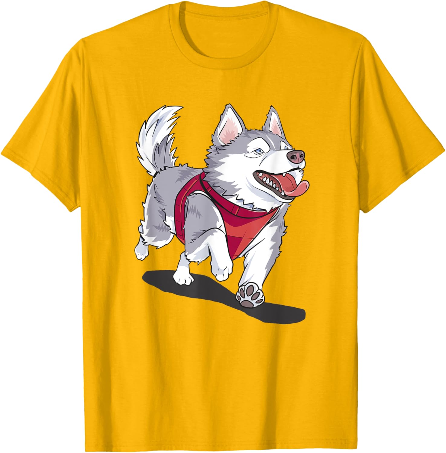 Iditarod Race Siberian Husky Mushing T-Shirt for Dog Lovers - 15