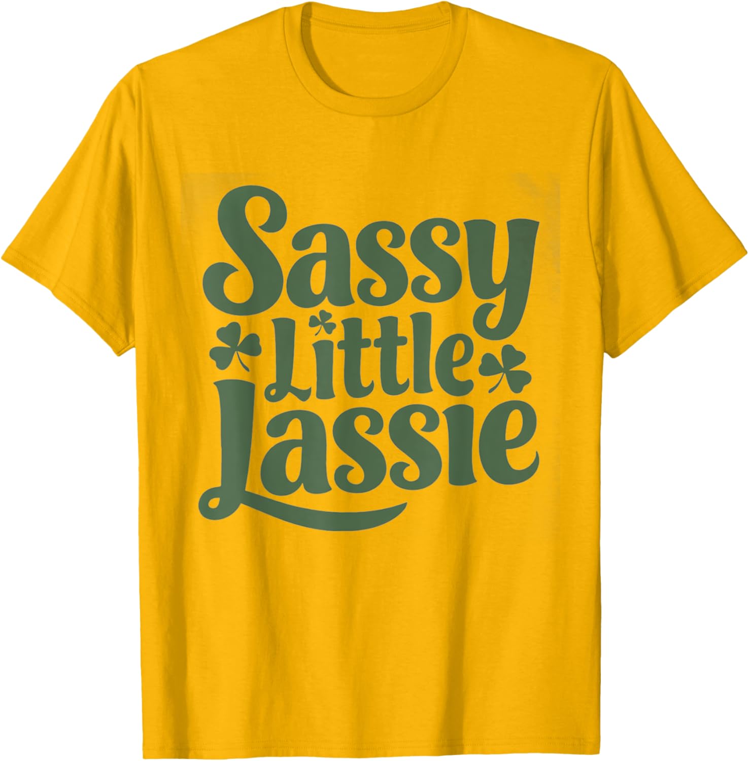 Sassy Little Lassy Vintage St Patrick's Day Toddler T-Shirt for Kids - 6