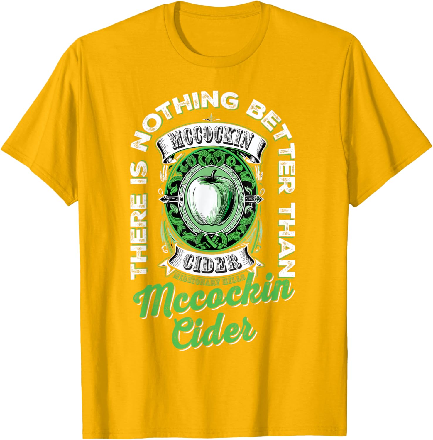 Mccockin Cider Missionary Hills T-Shirt for Fun and Casual Wear - 3