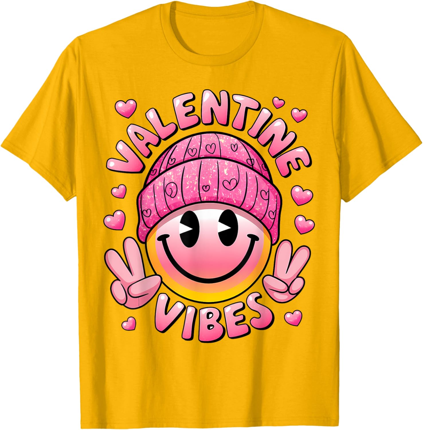 Valentine Vibes T-Shirt for Men, Women, and Kids - Perfect for Love Day - 14