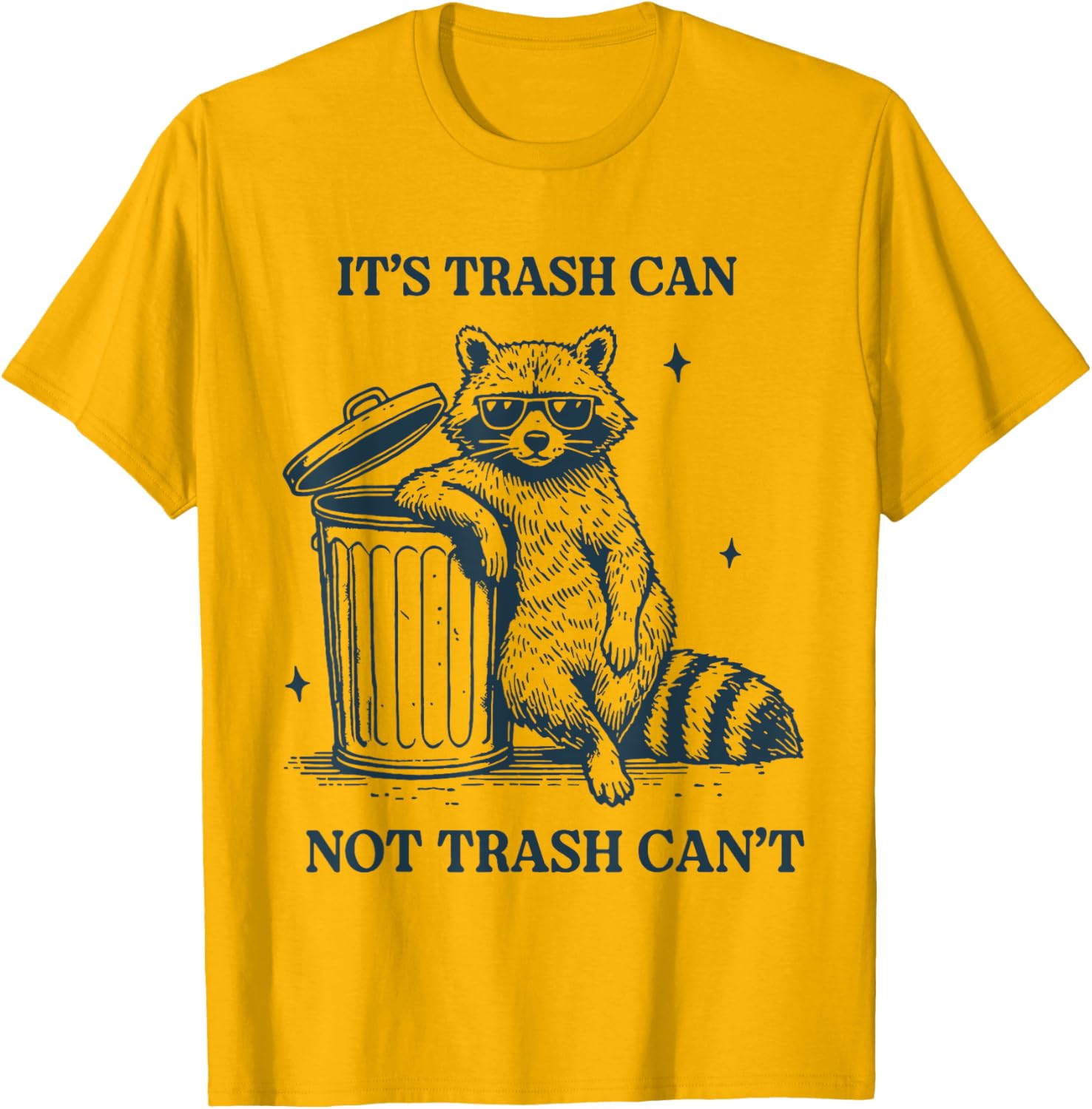 Funny It's Trash Can Not Trash Can T-Shirt for Casual Wear and Gifts - 3
