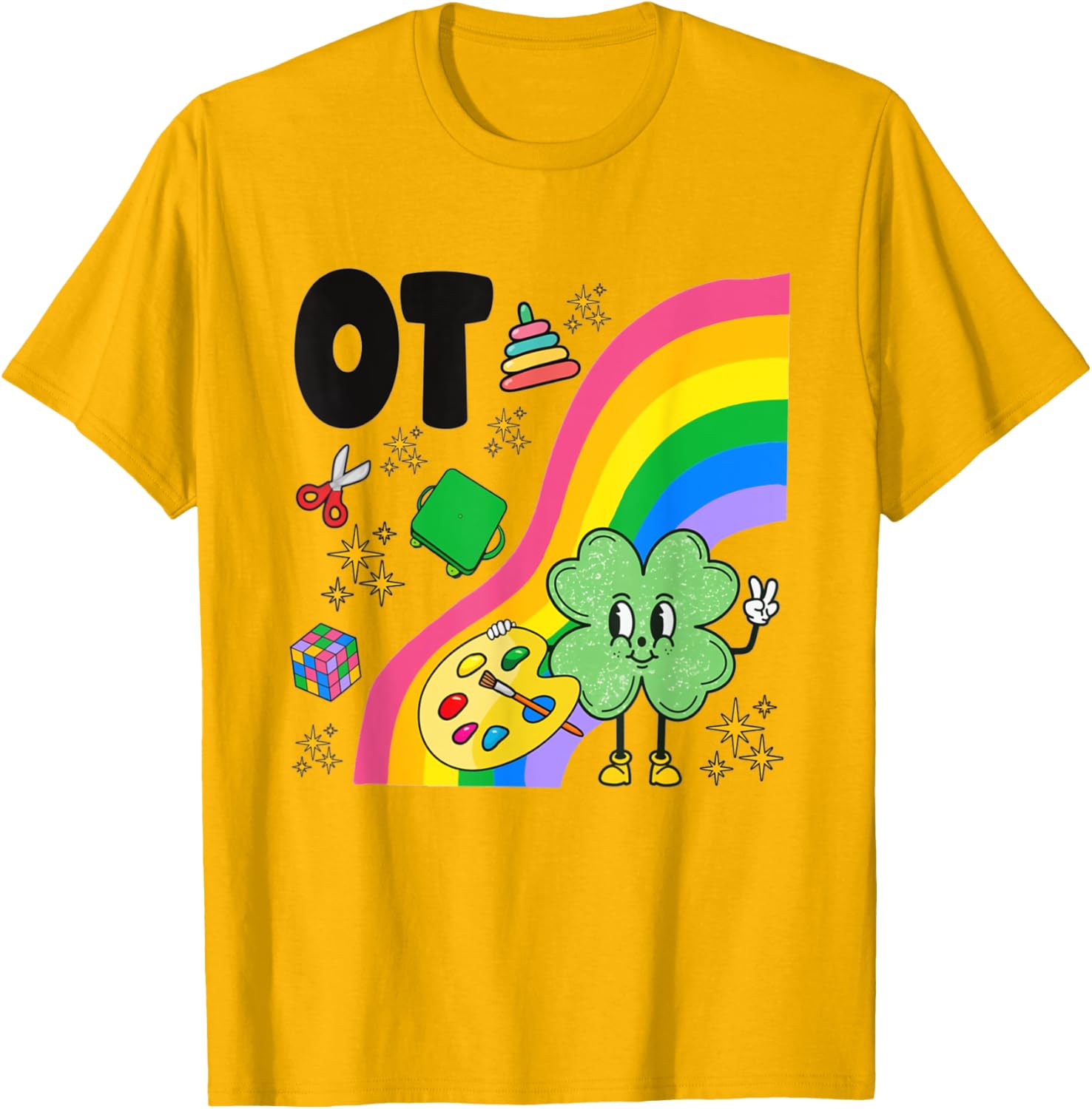 Occupational Therapy St. Patrick's Day T-Shirt for OT Assistants - 10