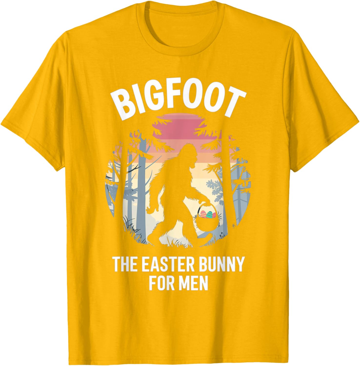Funny Bigfoot Easter Bunny T-Shirt for Unique Holiday Style - 12