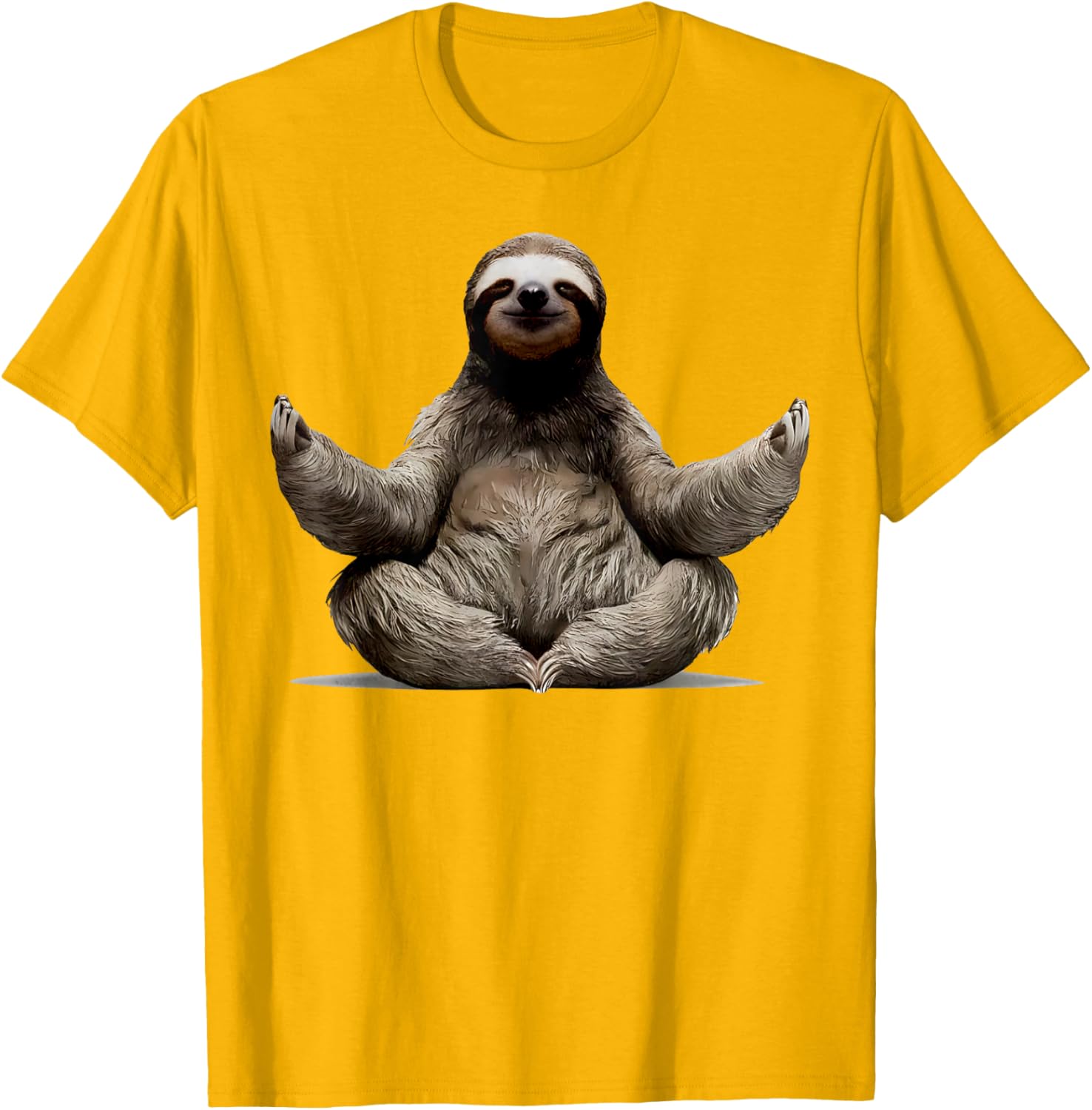 Sloth Yoga Namaste T-Shirt for Men and Women - Zen Buddha Meditation Wear - 17