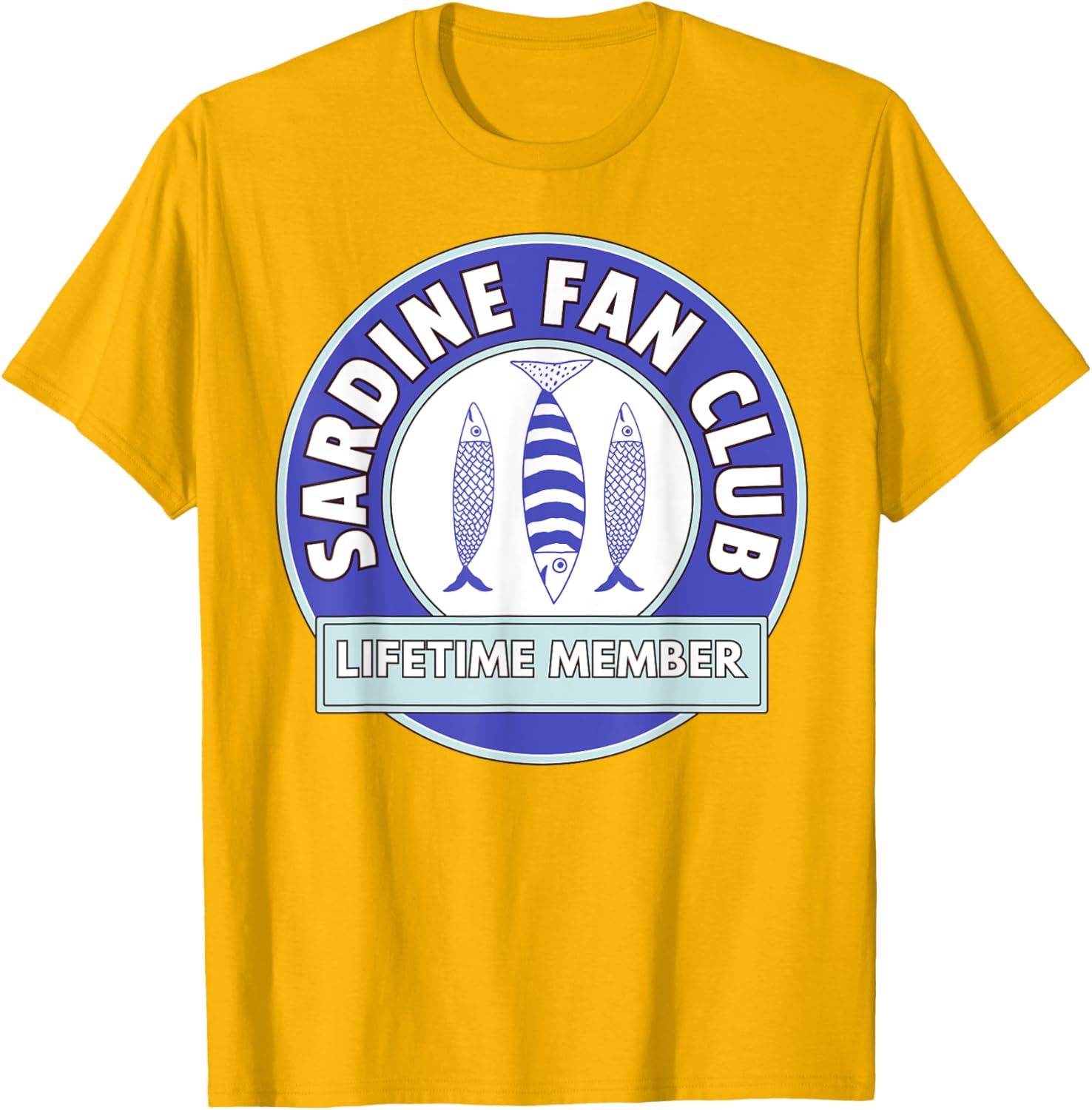 Cute Sardine Graphic T-Shirt for Foodies and Fish Lovers - 16