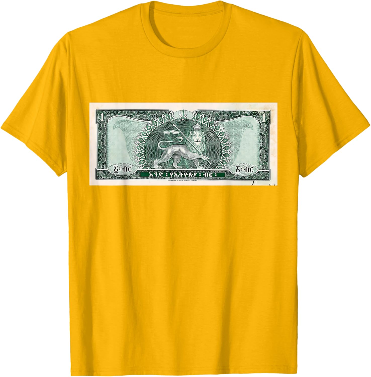 Empire Haile Selassie Moa Anbessa Dollar T-Shirt for Fans and Collectors - 12